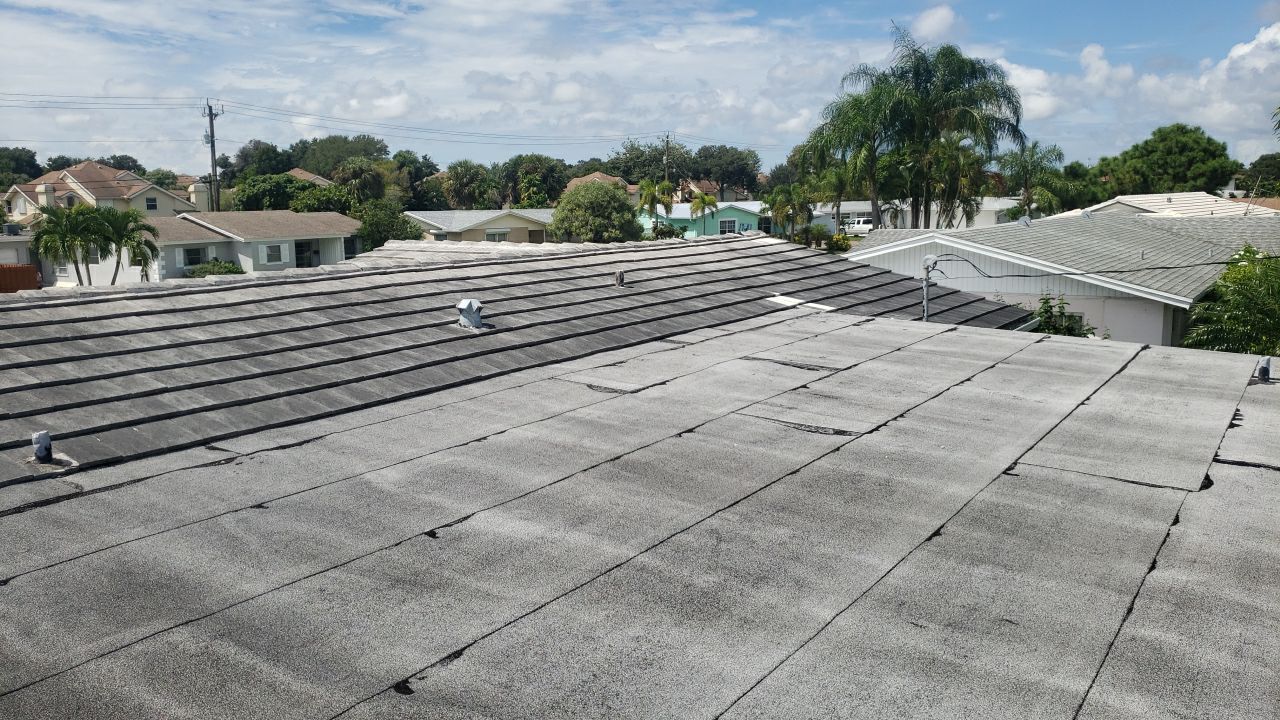 Residential Roofing Installation using 1" Nail strip metal roof by BLUES BROTHERS ROOFING