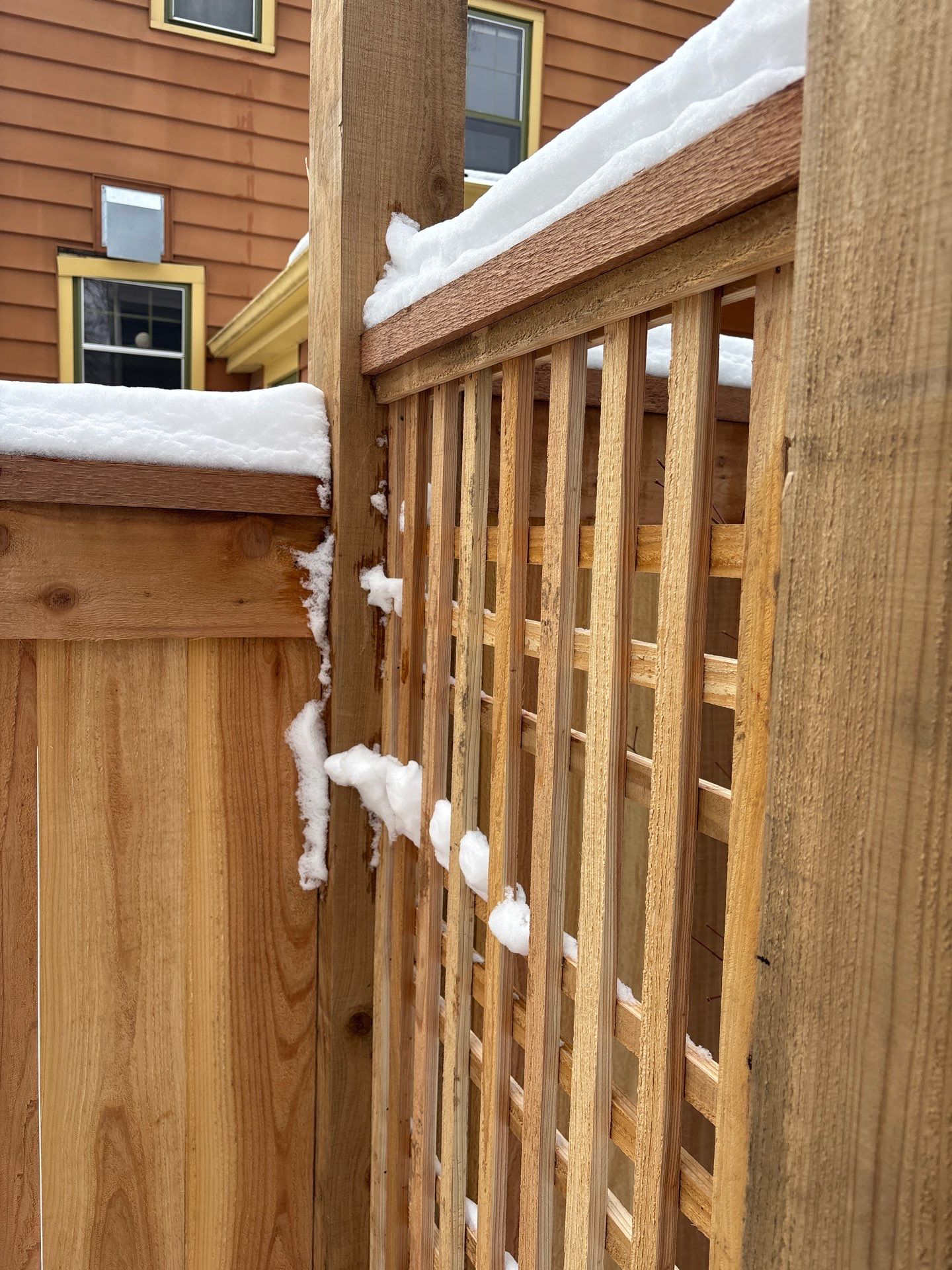 Custom Cedar Fencing by Madison Fence Company