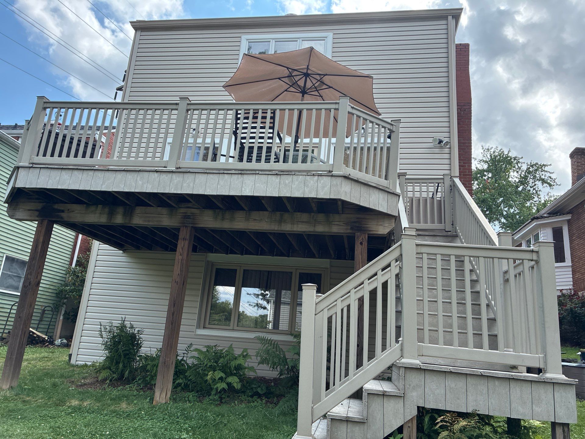 Full Vinyl Siding Renovation and Trim Installation in Mt Lebanon by Ideal Siding Pittsburgh