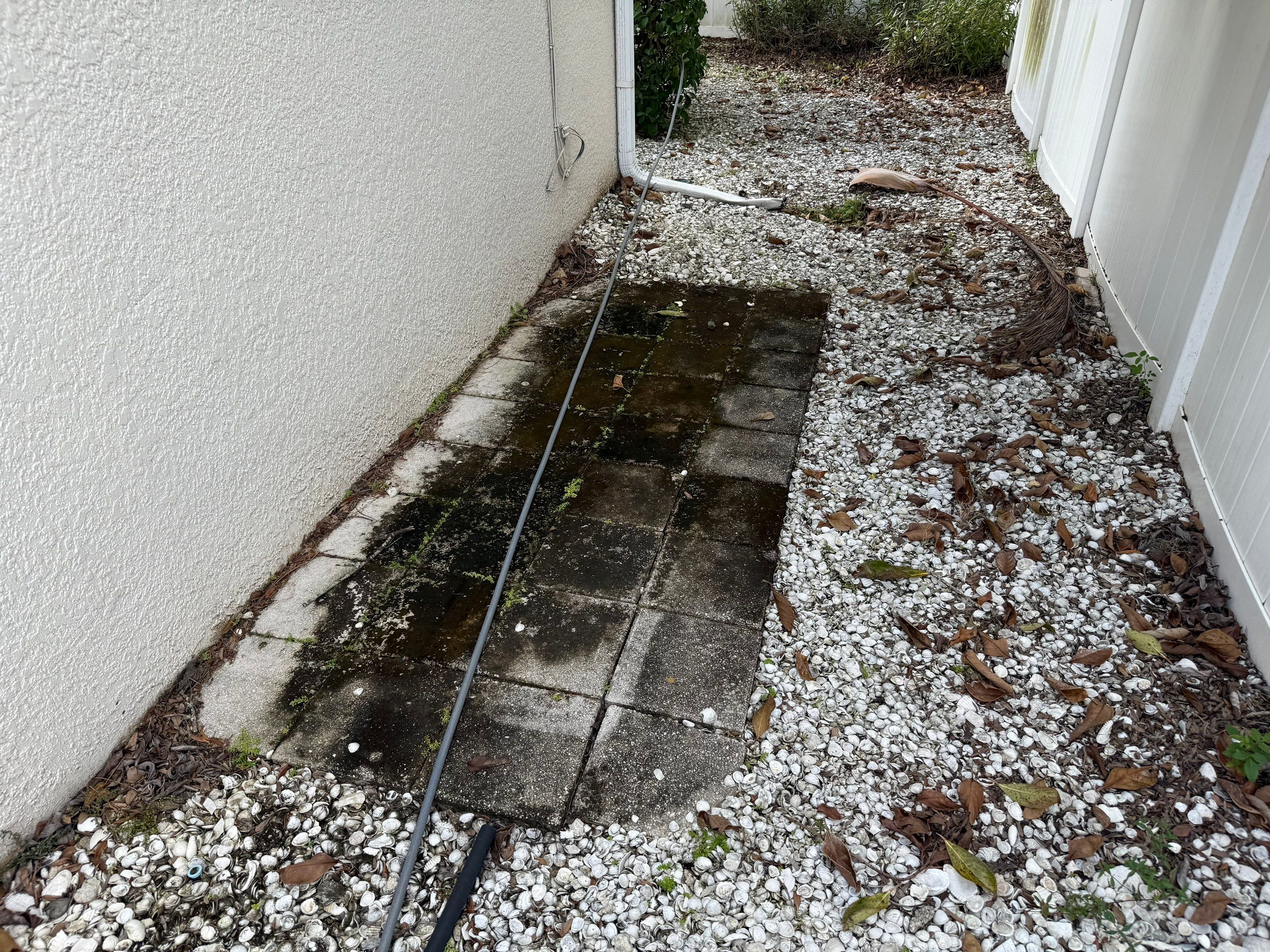 Patio, Vinyl Fence, & Partial House Wash in Creekside, Parrish, FL | Sunshine AquaWash by Sunshine AquaWash