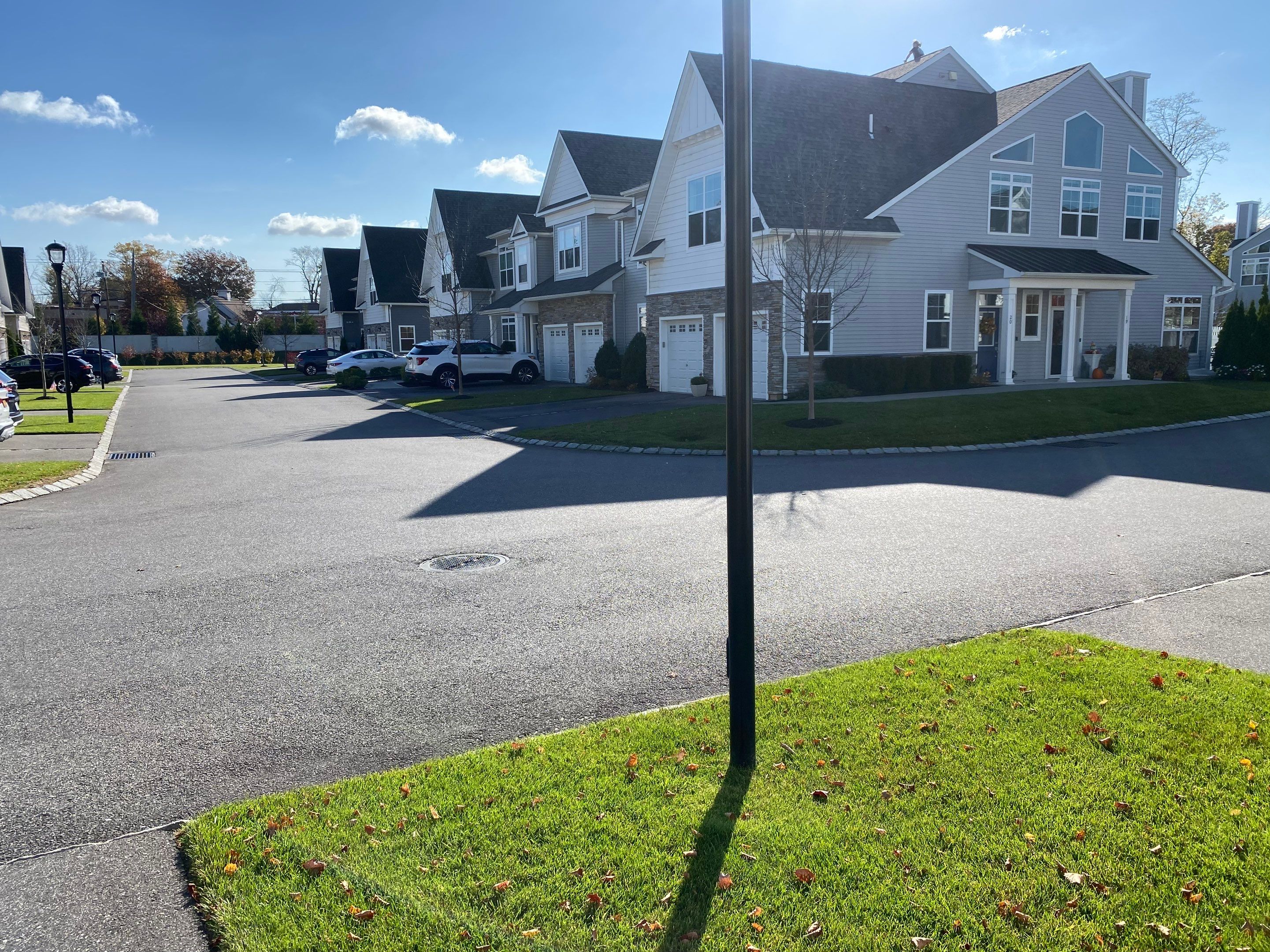 County Pointe Woods Condo Complex Gutter Cleaning by Above All Gutters 