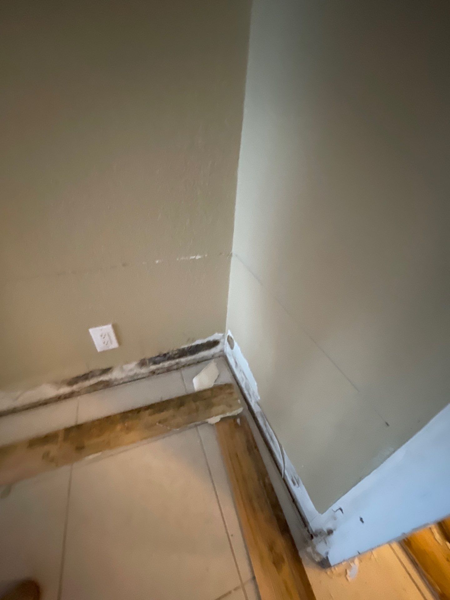 Mold remediation and rebuild of kitchen and living areas by Bay Coast Restoration 