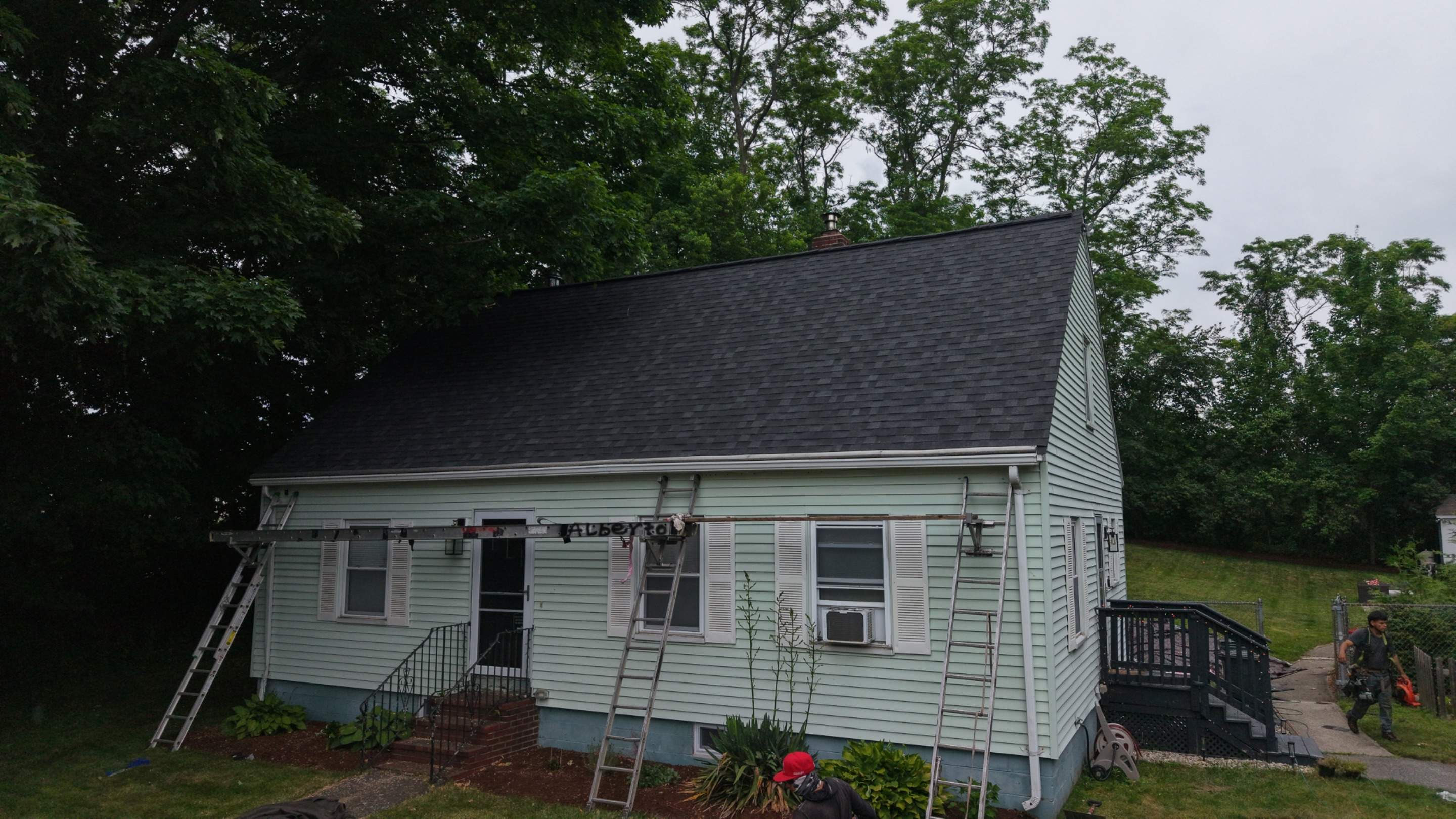 Bold New Look for a Newburyport Home — Full Roof Replacement in Onyx Black by JOHNNYS PRO