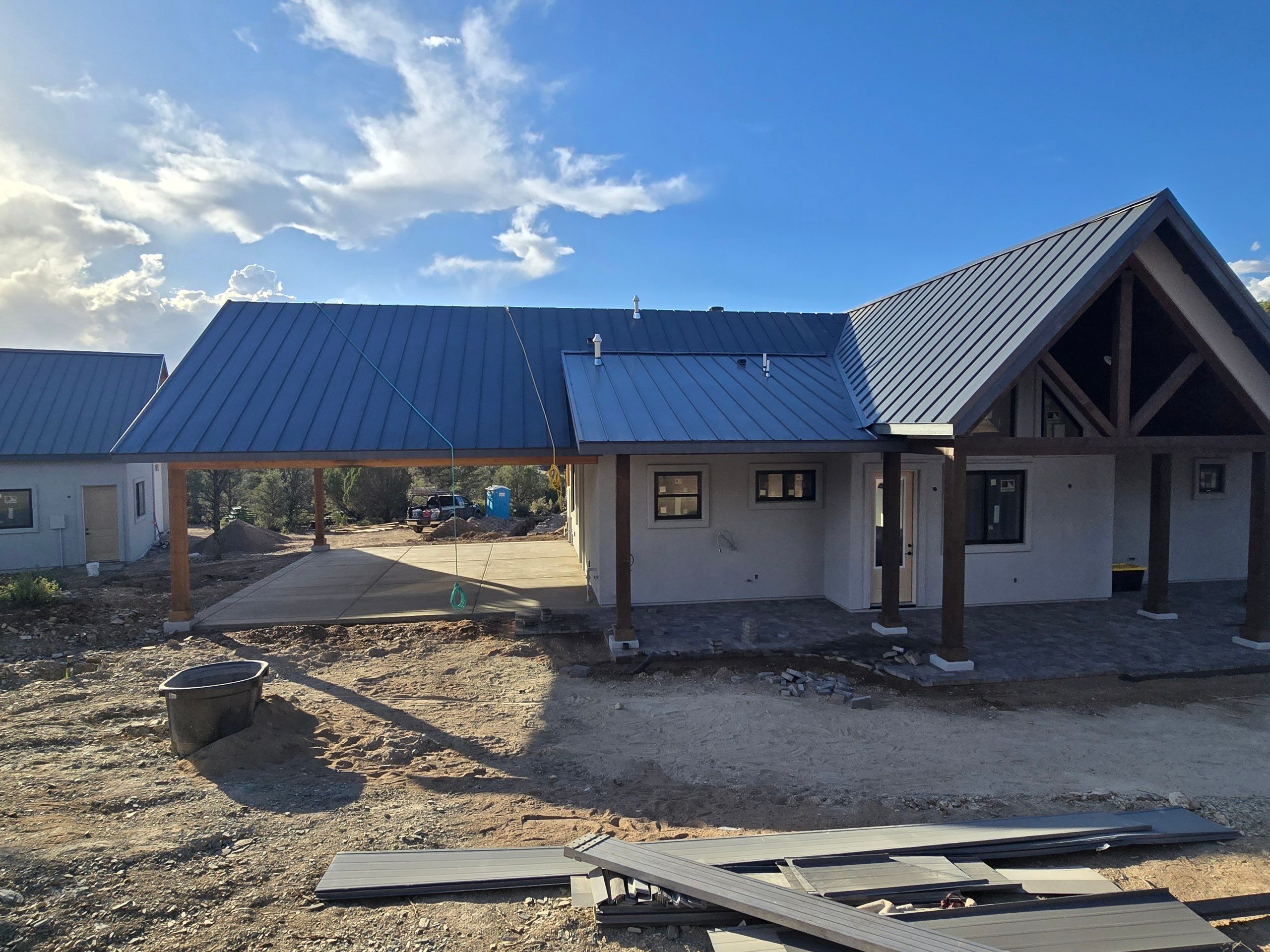 Prescott Standing Seam Metal Roof Installation by Badger Roofing
