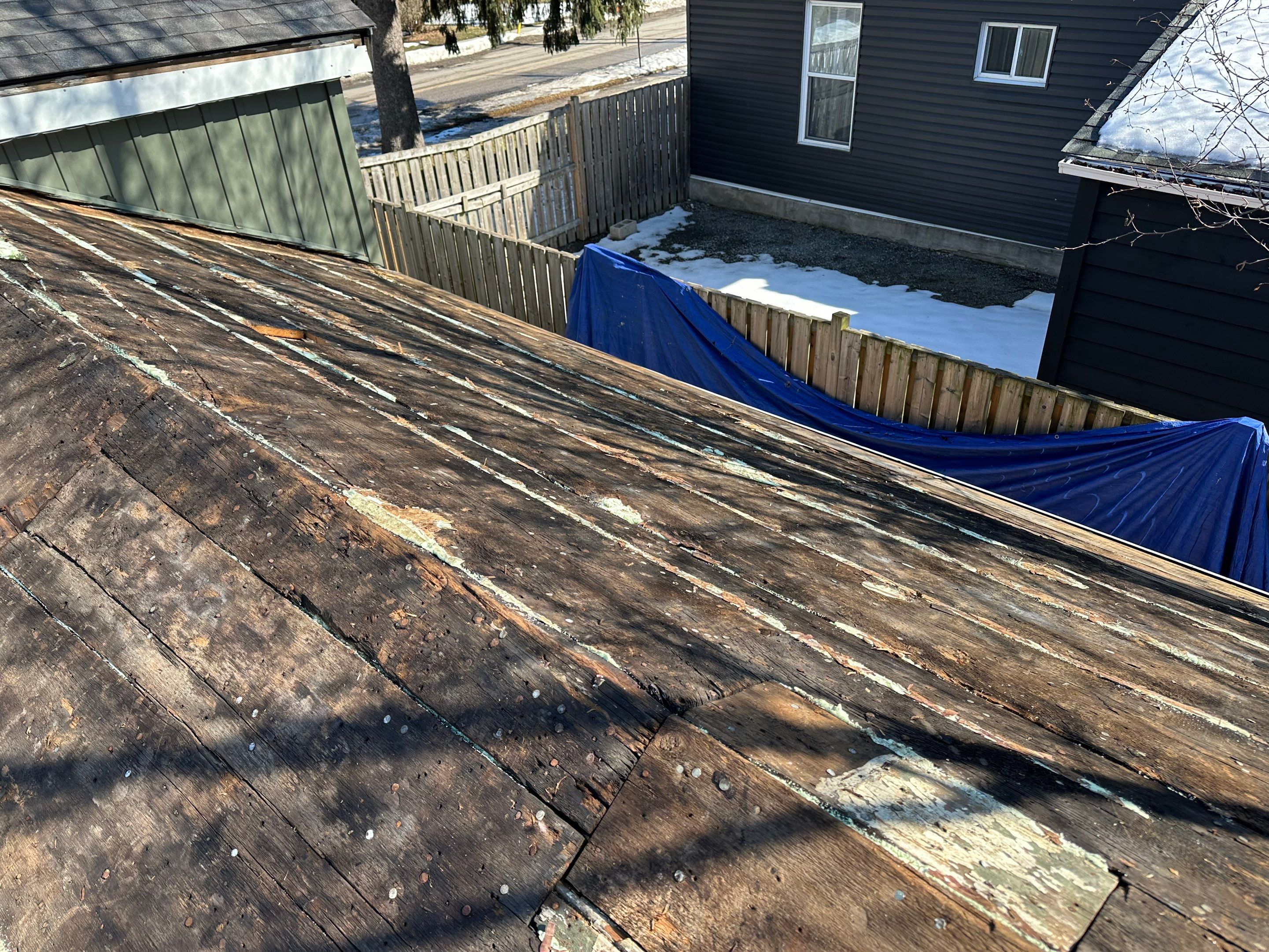 Project in Hamilton by The Roofing Crew