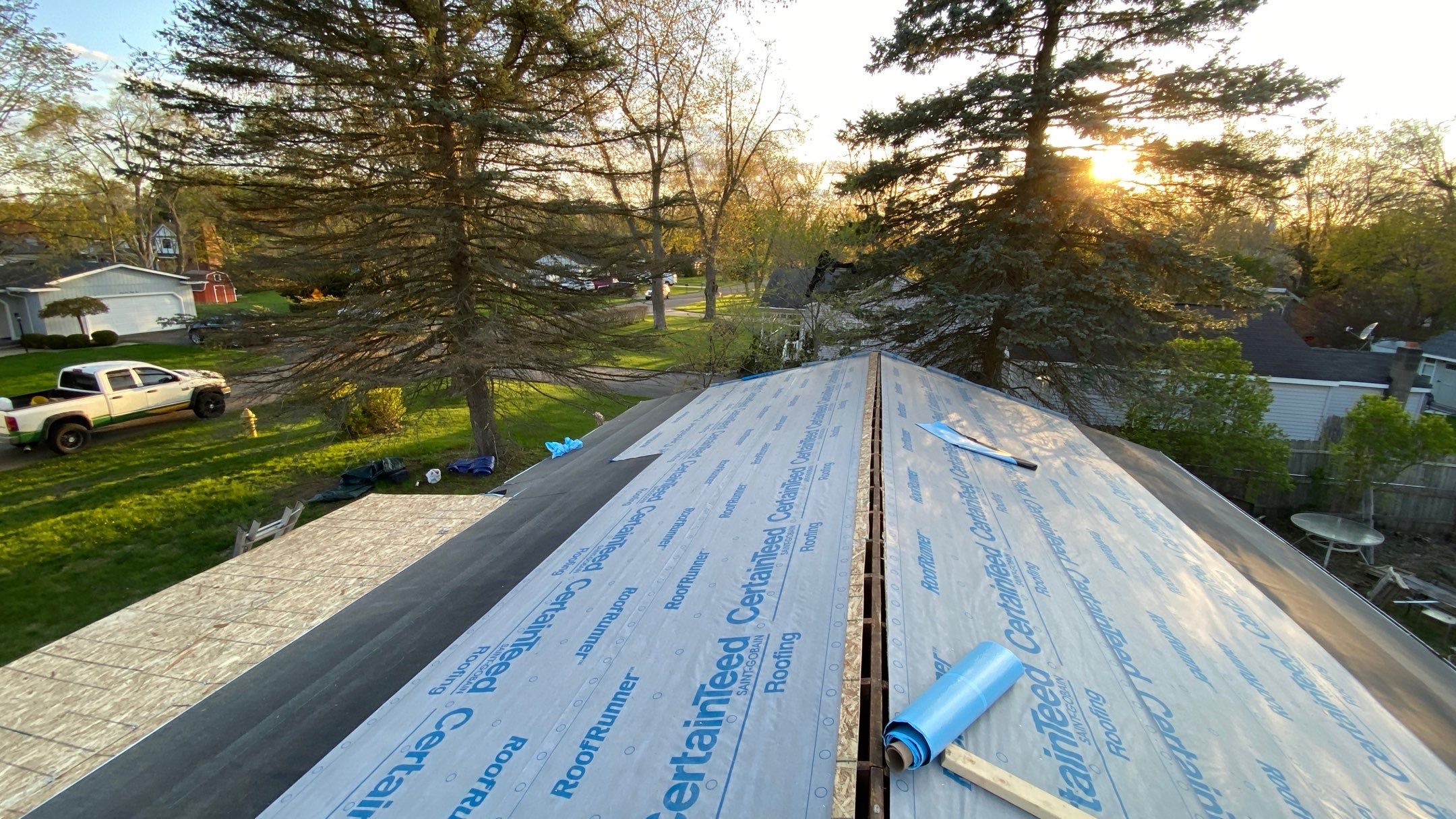 Roof Replacement using CertainTeed Landmark by 180 Contractors