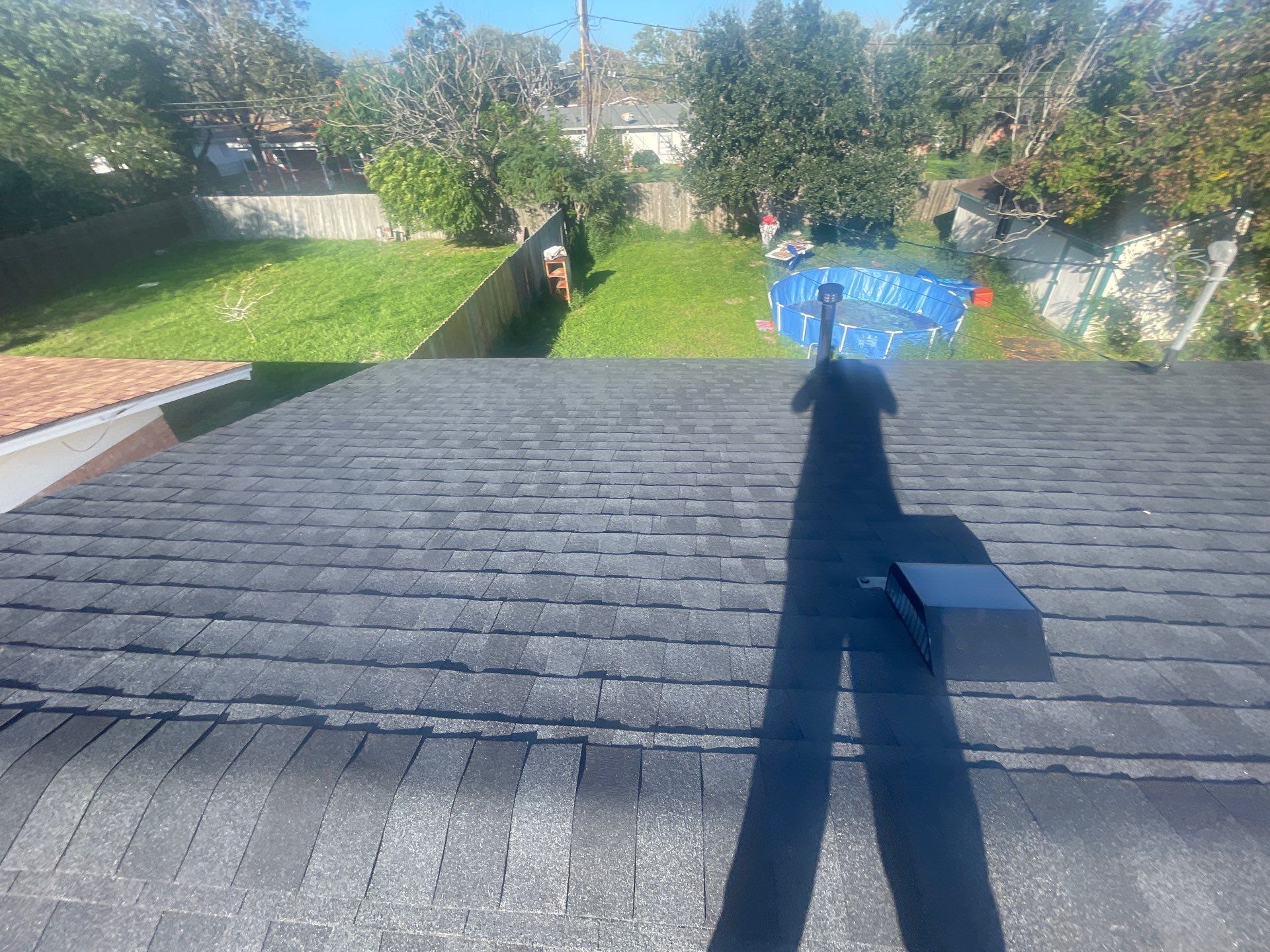 Residential Roofing Installation using GAF HDZ Charcoal by Lighthouse Roofing