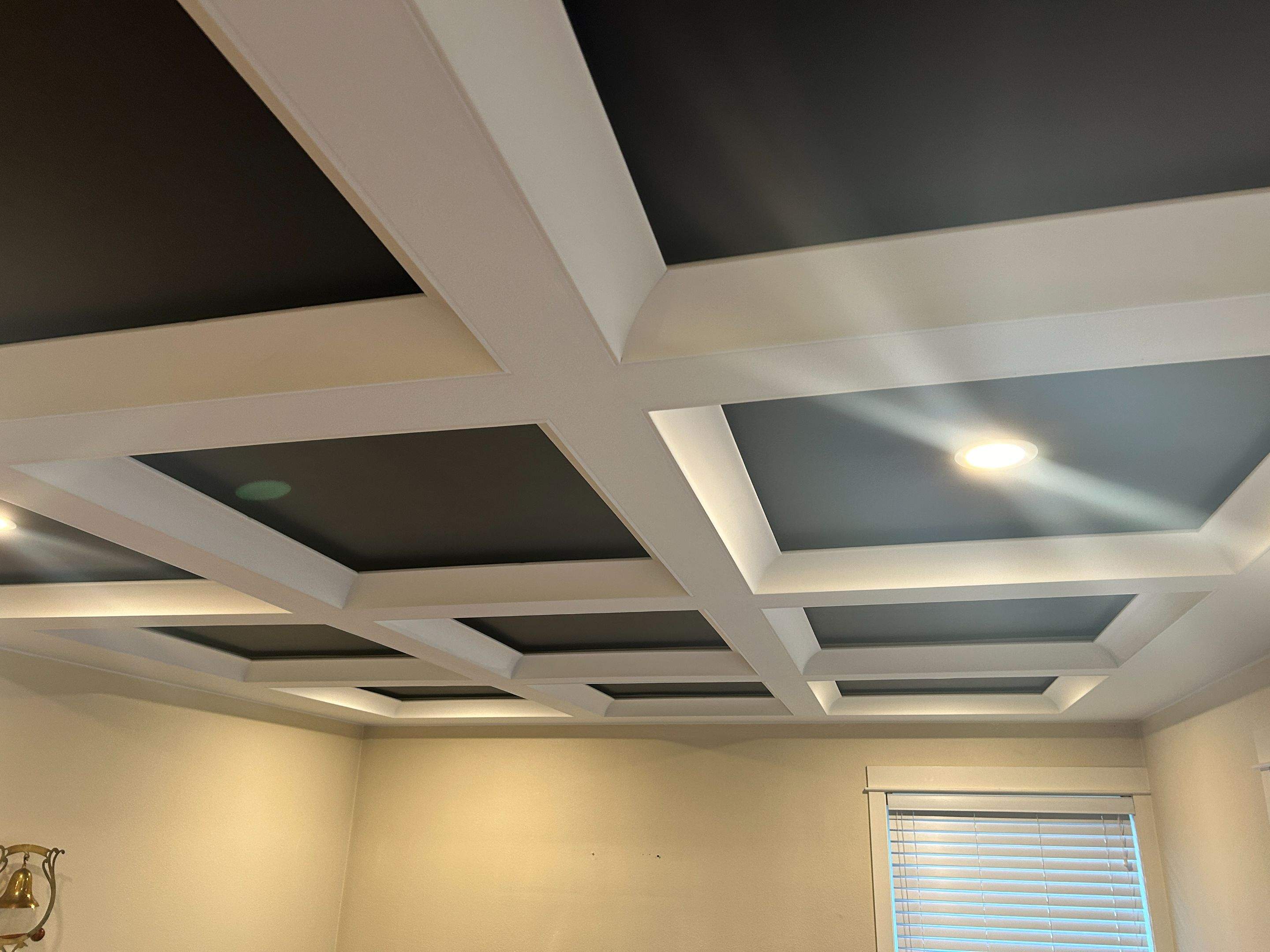 Coffered Ceiling by Handyman State LLC
