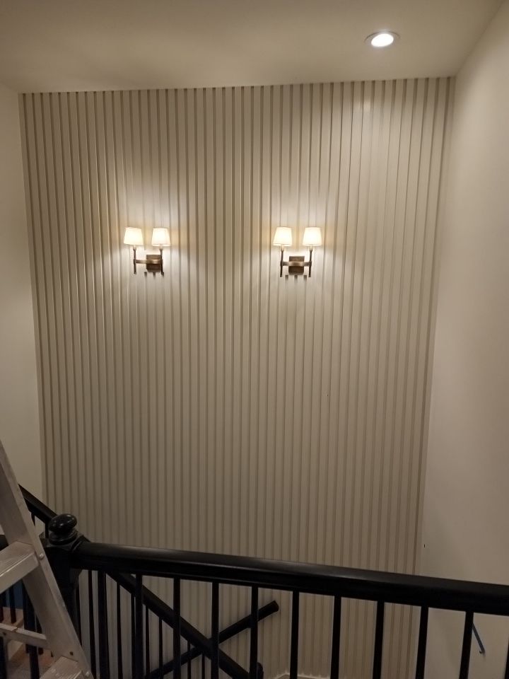 New home construction paint job by Cutting edge painting 