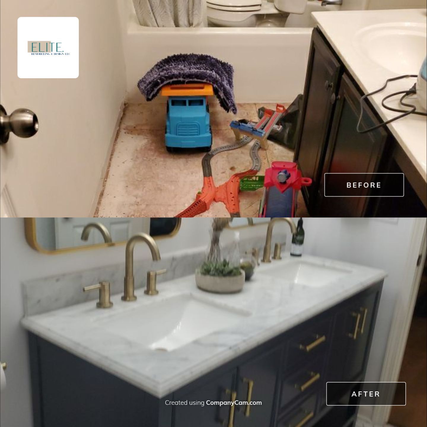 From Flooded to Flawless: A Holly Springs Bathroom Restoration by Elite Remodeling and Design LLC