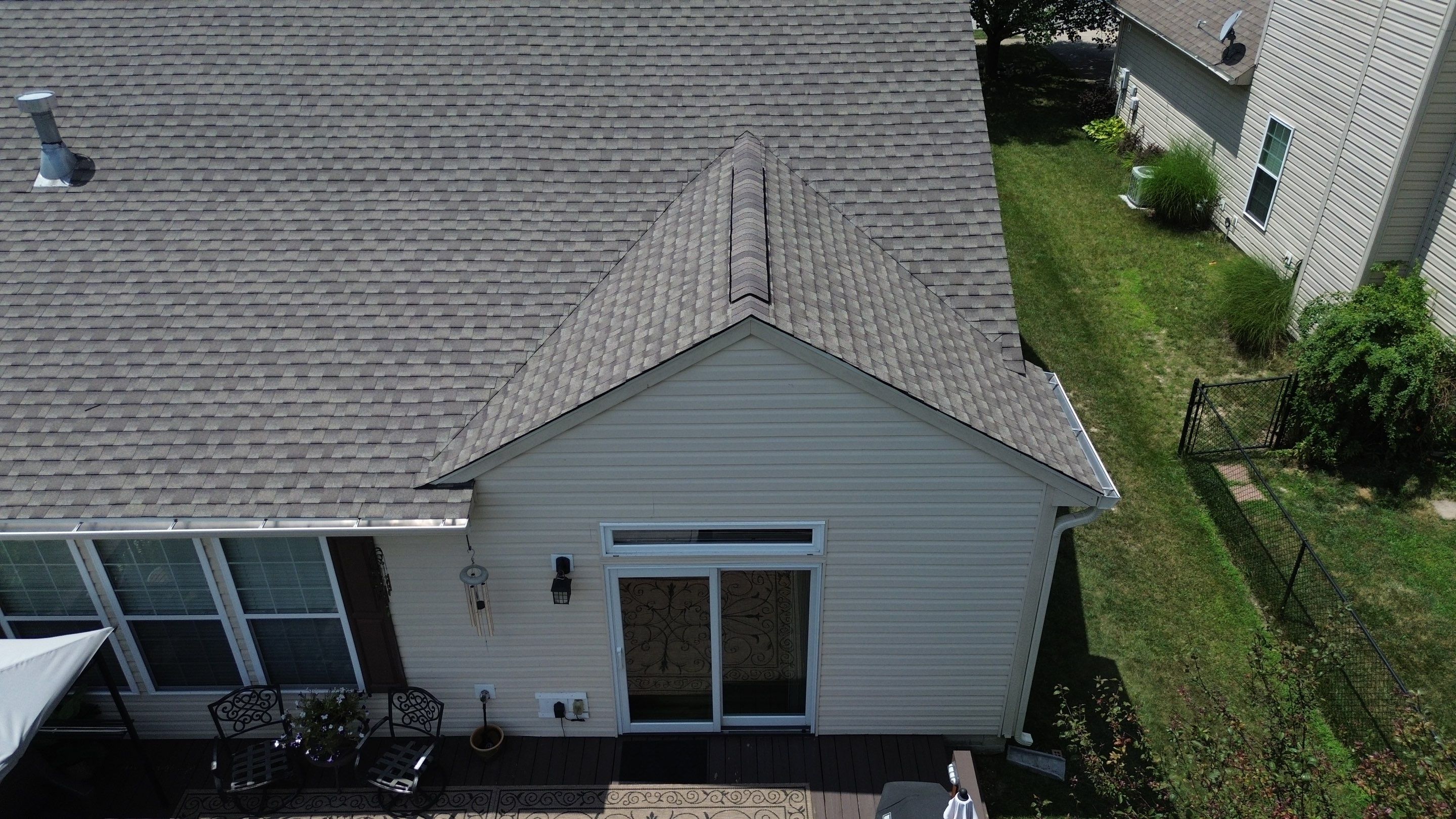 Project in Greenwood by Moss Roofing