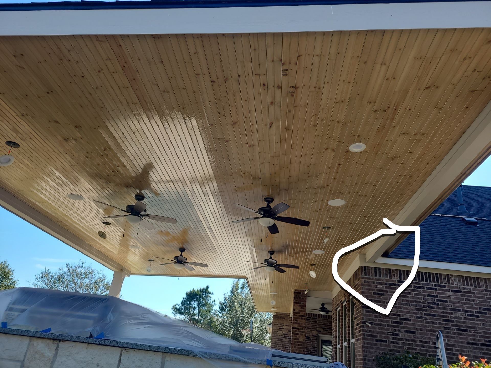 Covered Patio using Sophalx Crew by SophAlx LLC