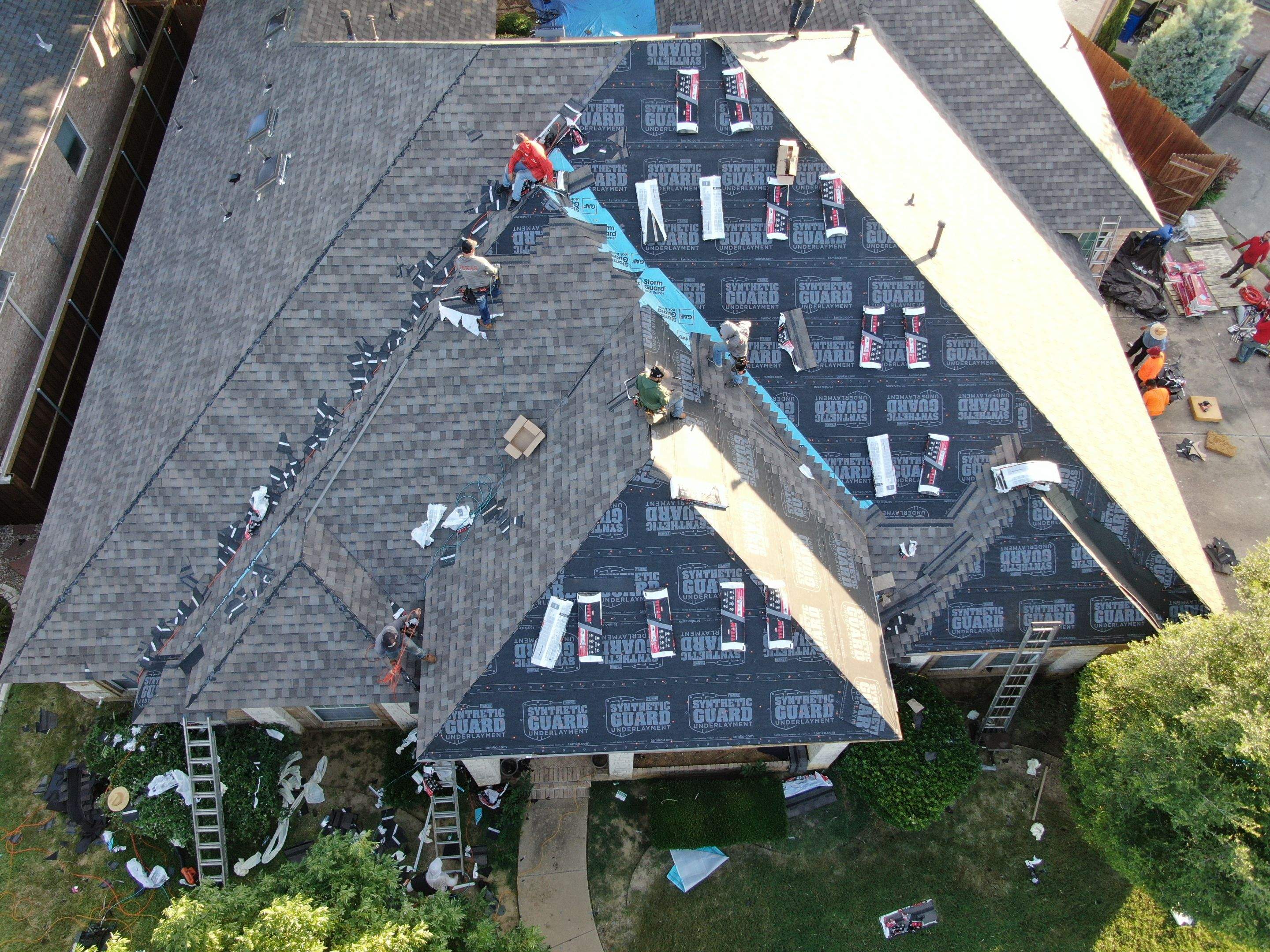 Complete Exterior Restoration and Tamko Titan Roof Replacement in Mansfield by Armor Roofing | Exteriors