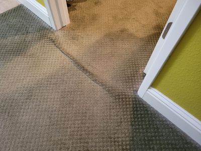 Stretch-out Bubble and Clean Carpet