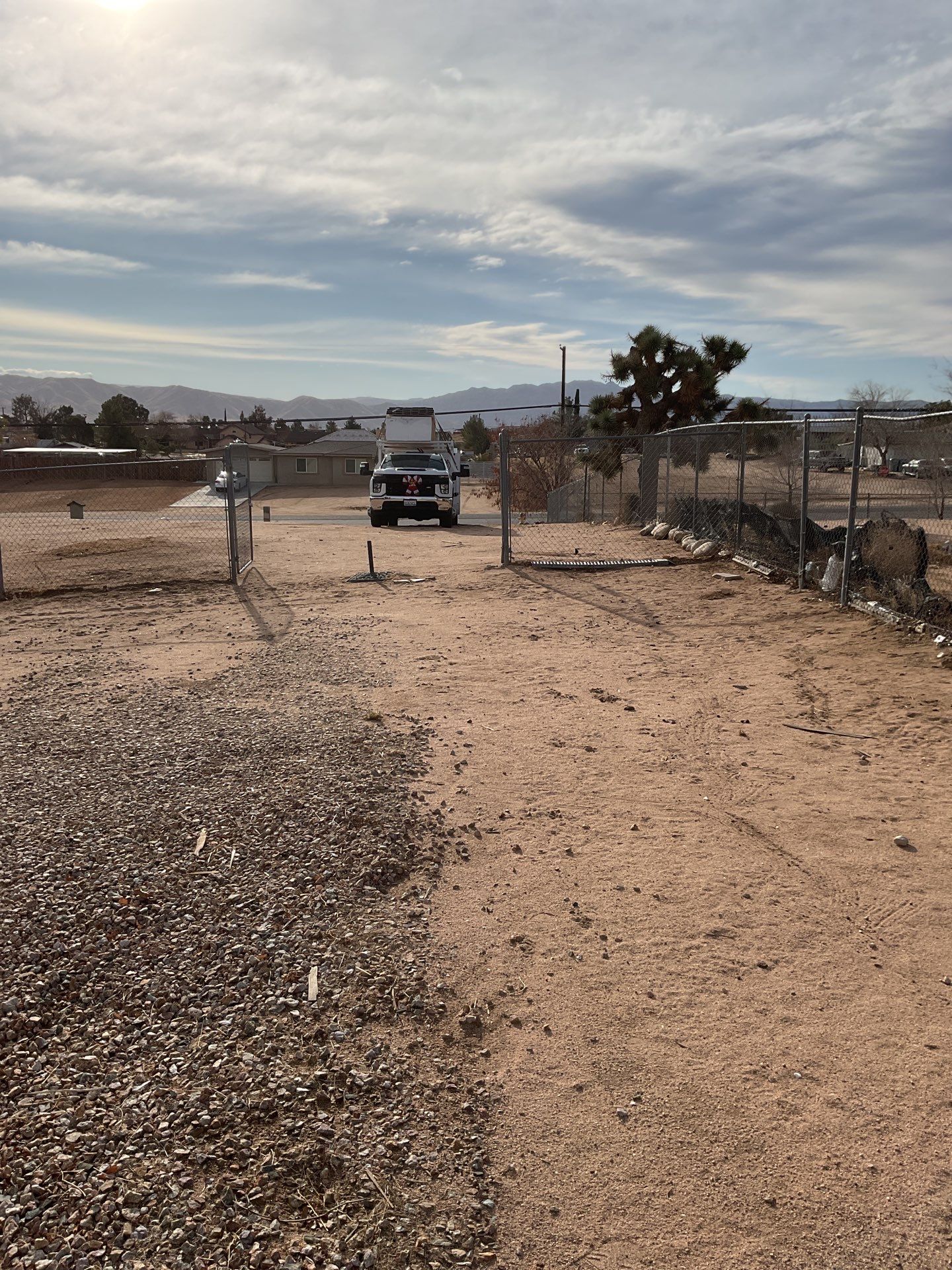 Replacement of old chain link fence by Fence Guys Inc. 