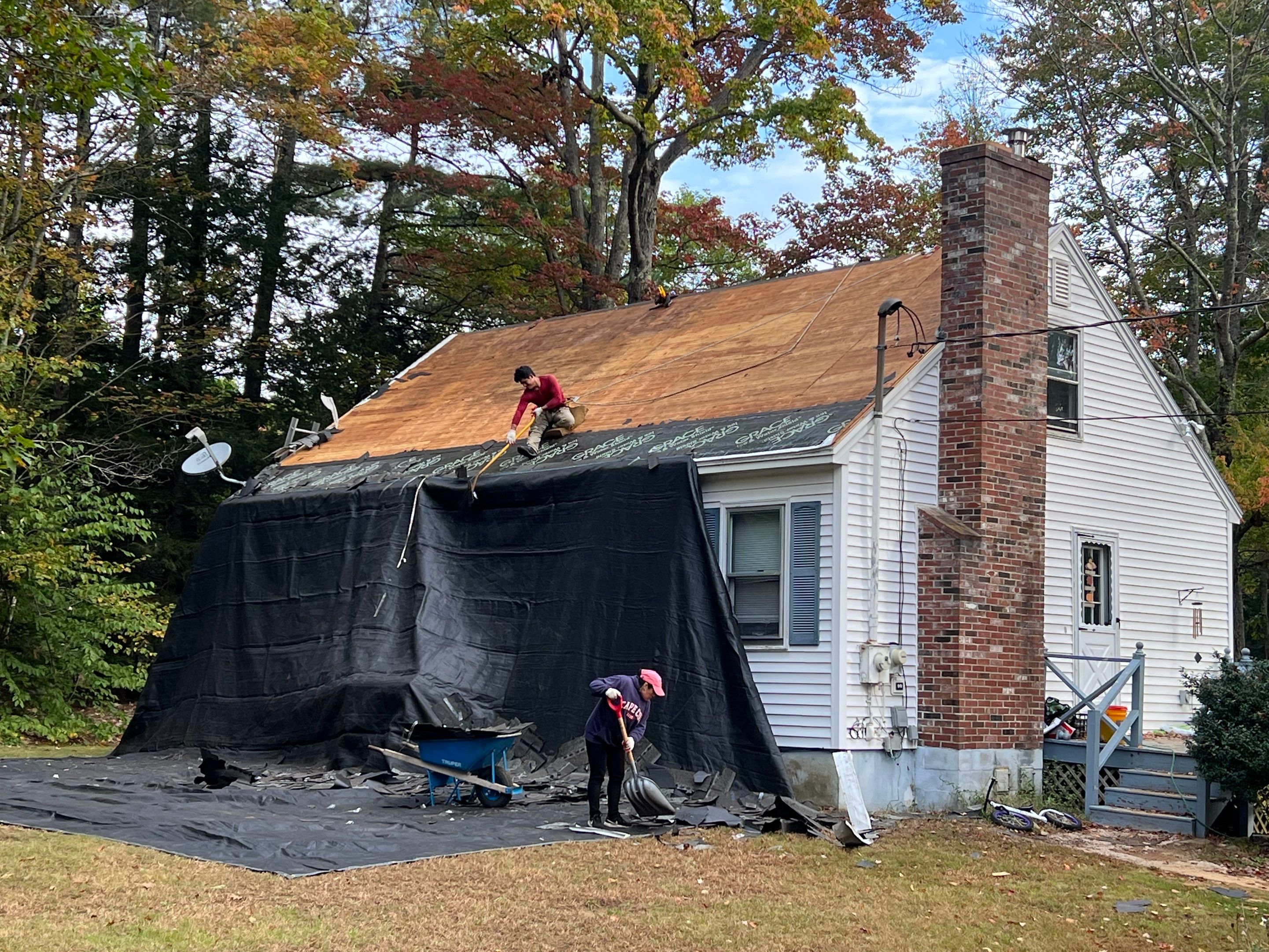 Residential Roofing Installation North Berwick Maine by Tall pine roofing