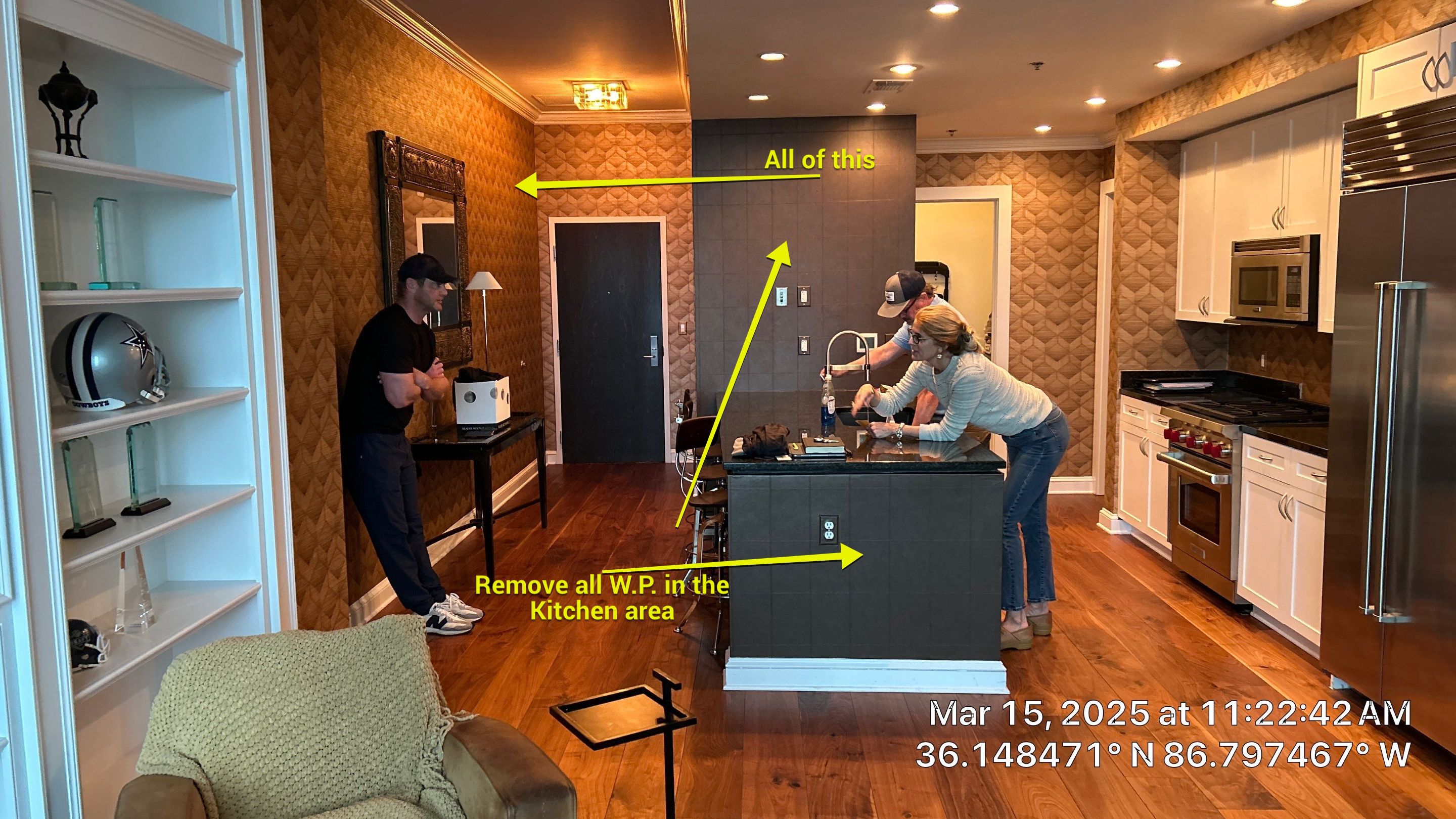 Wall Paper Removal and Paint  by Nashville House Painters 