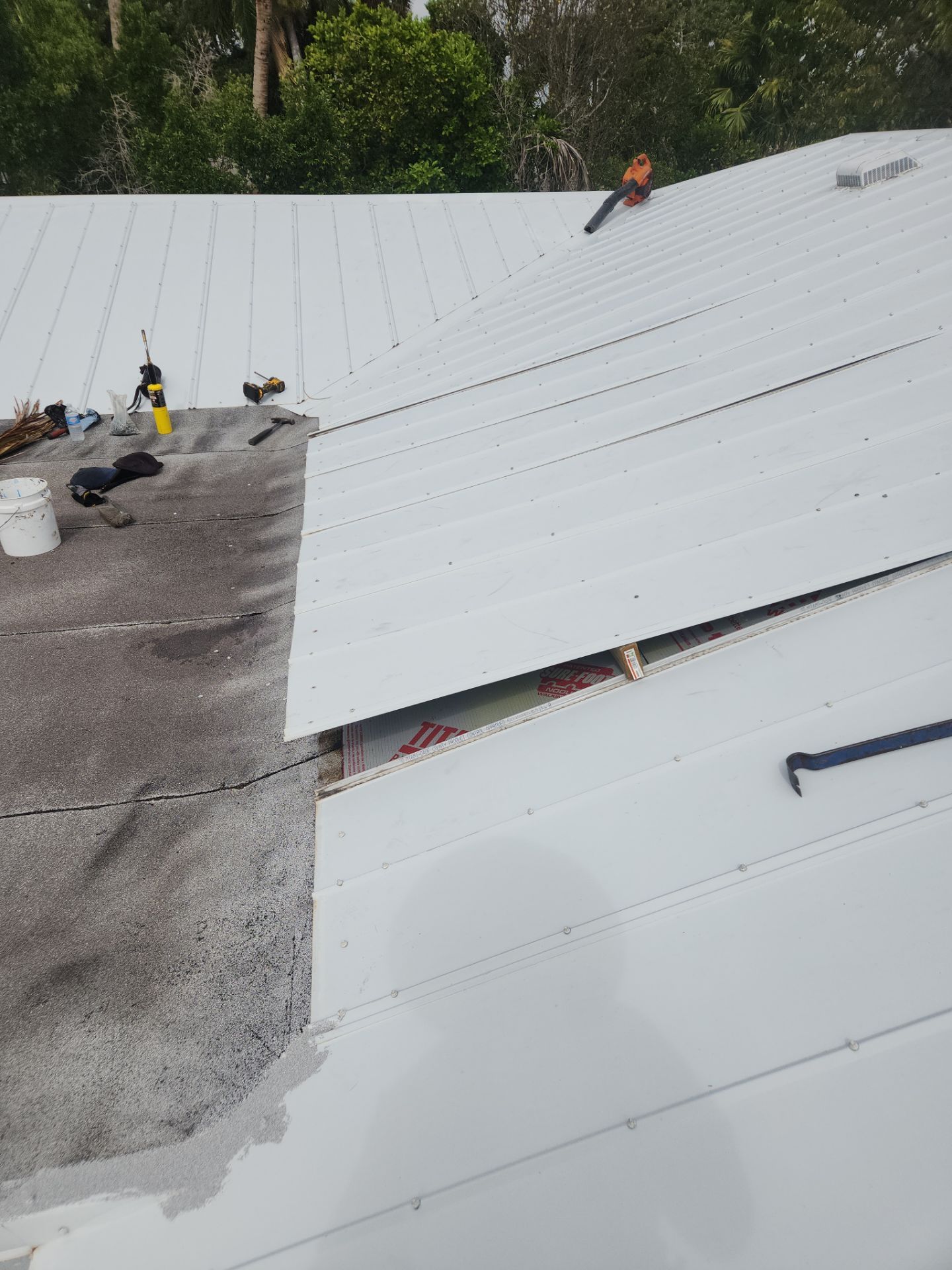 Metal Roof Maintenance and Fascia Replacement in Delray Beach by Aastro Roofing