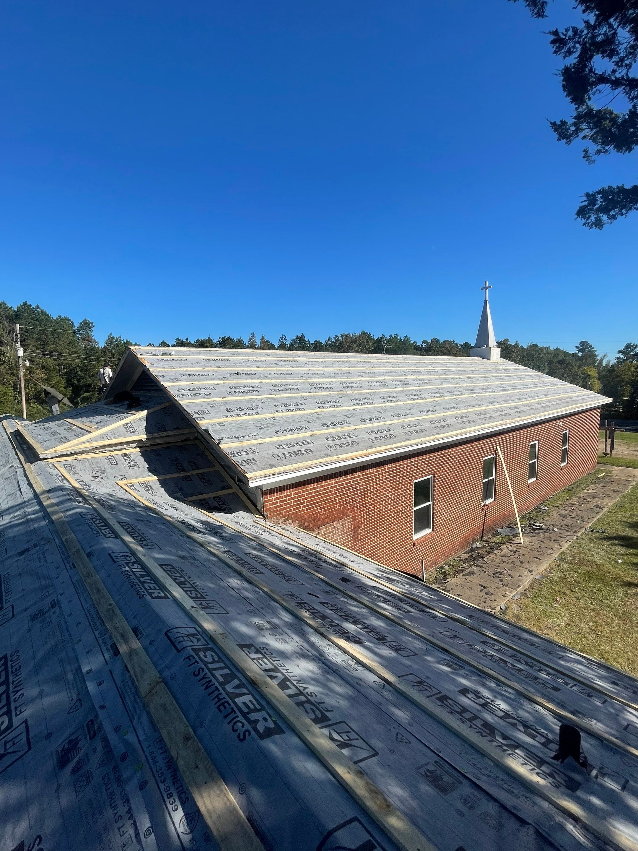 Residential Metal Roof Replacement using Reed's Metals: 26 GA. Colored Residential Metal Panels (Barn Red) by Hostetler Roofing