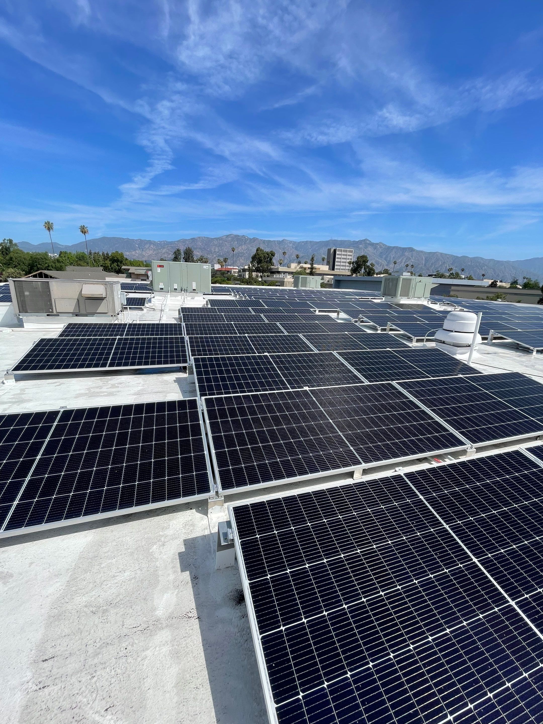 Commercial Solar Panel Cleaning by Palm Coast Solar Cleaning
