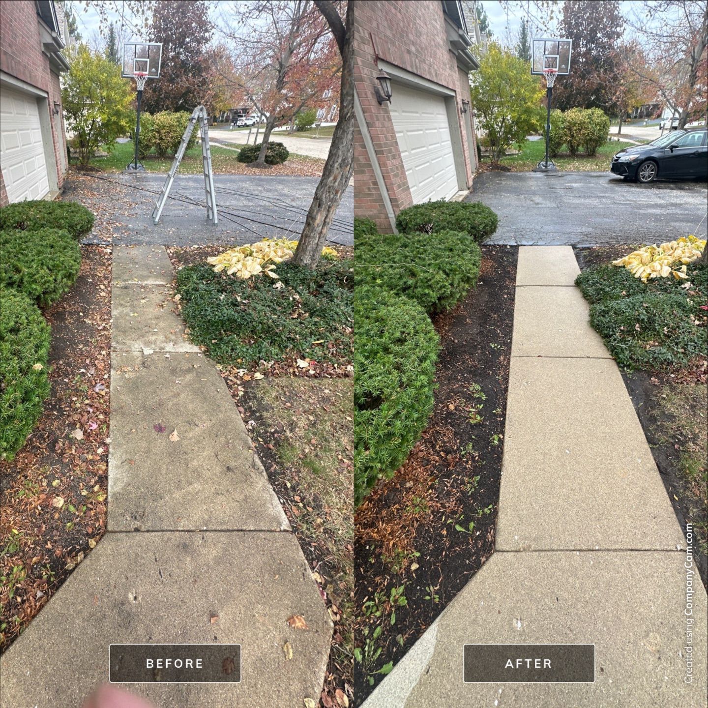 Project in Wauconda by Simmons Power & Soft Washing