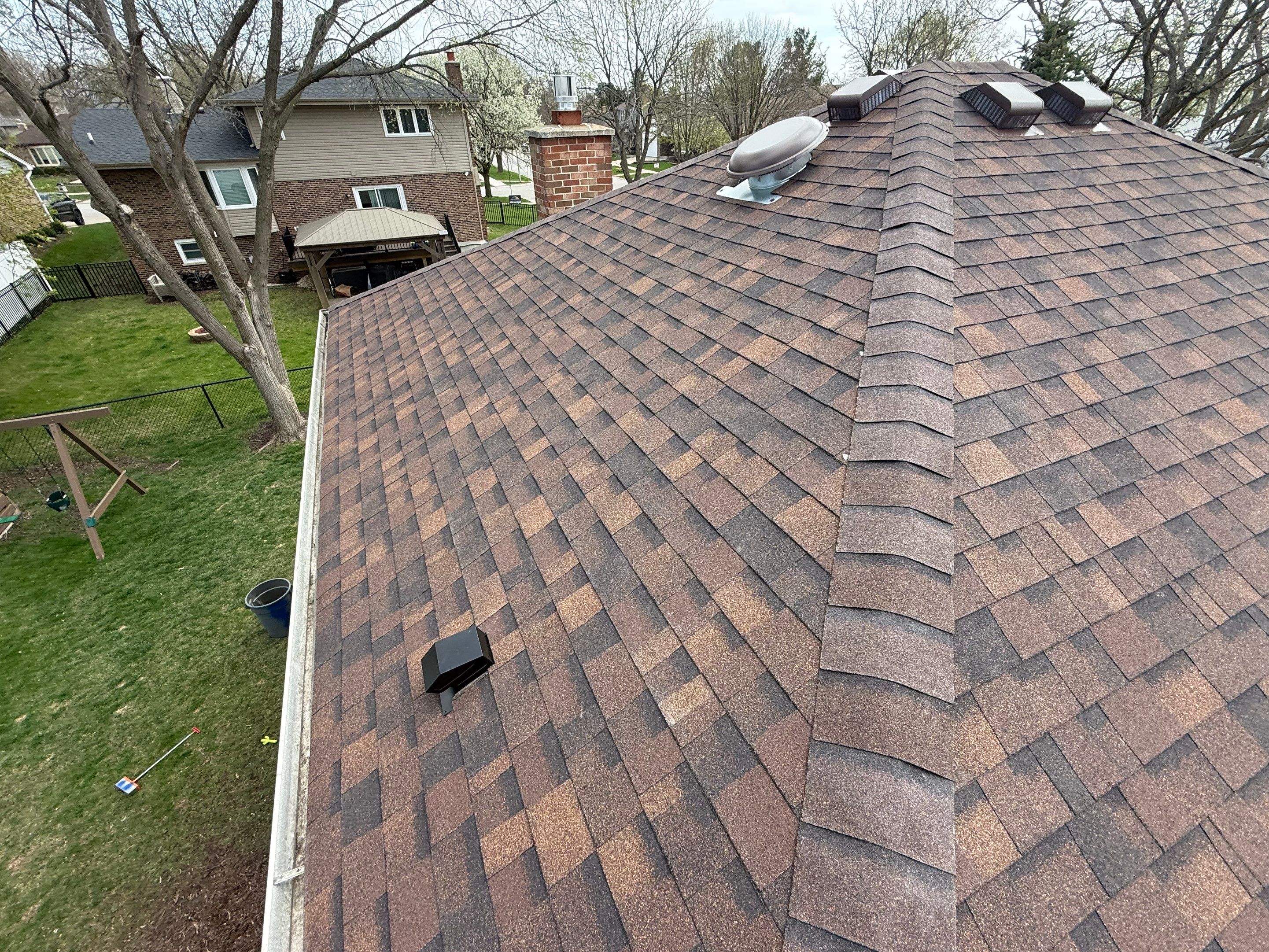 Roof replacement by Optimal Home Improvement 