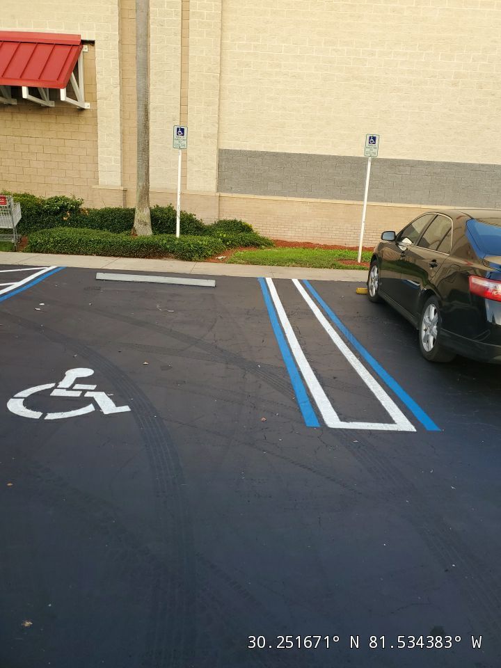 Costco Wholesale by Nationwide paving
