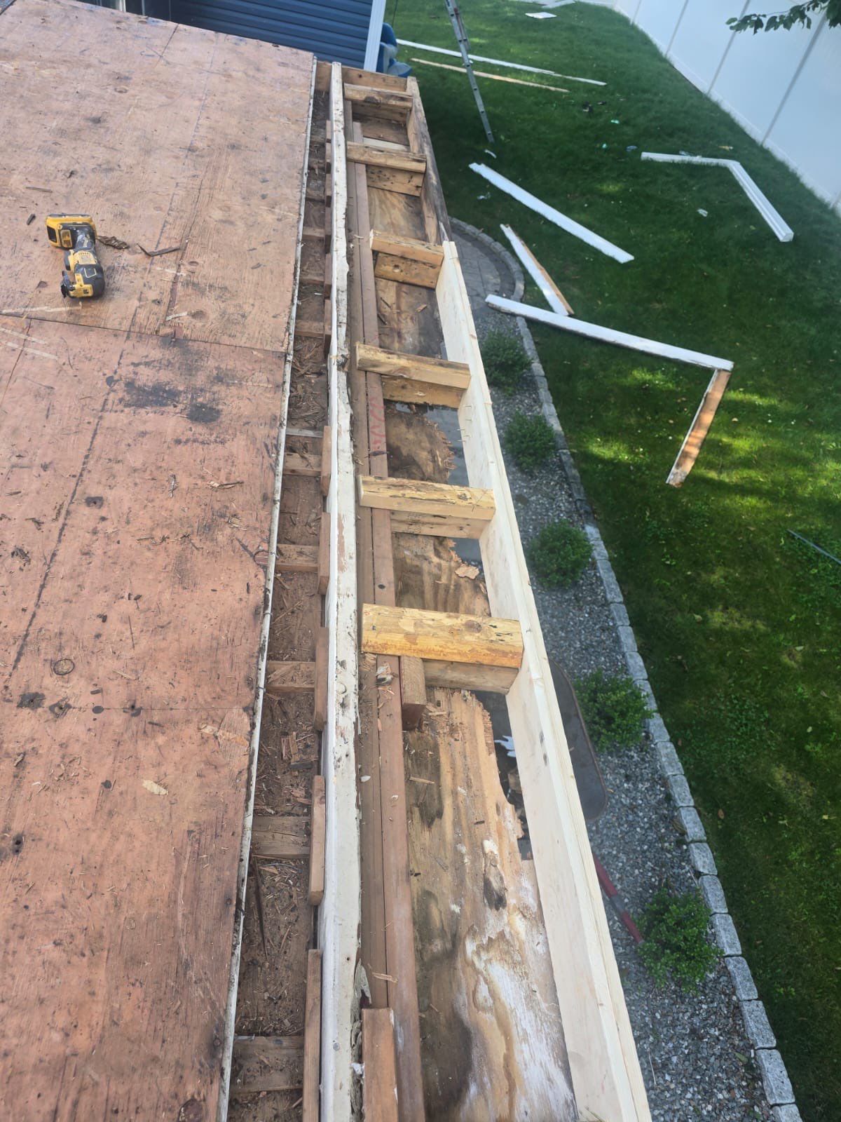 EPDM Flat Roof Installation + Seamless Gutter Upgrade by Mighty Dog Roofing of Greater Middlesex County