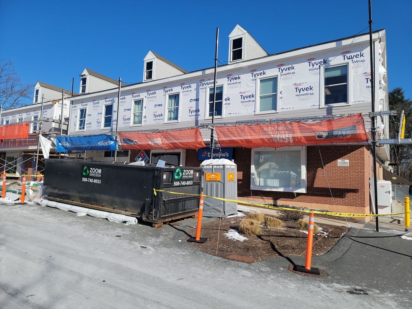 James Hardie Siding on Comercial building by UBrothers Construction