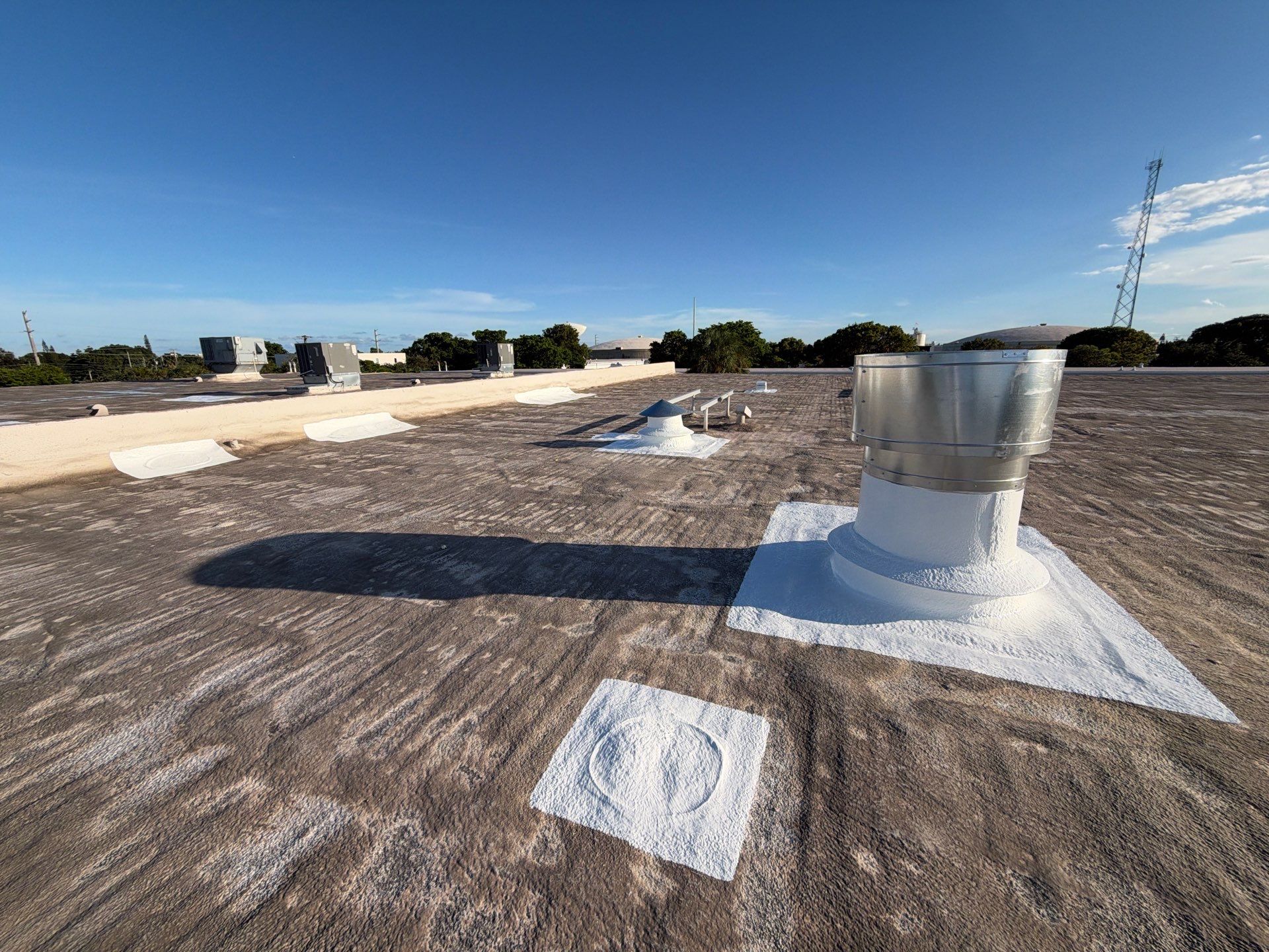 Commercial Roof Restoration and Ventilation Upgrades in Deerfield Beach by Roof King LLC