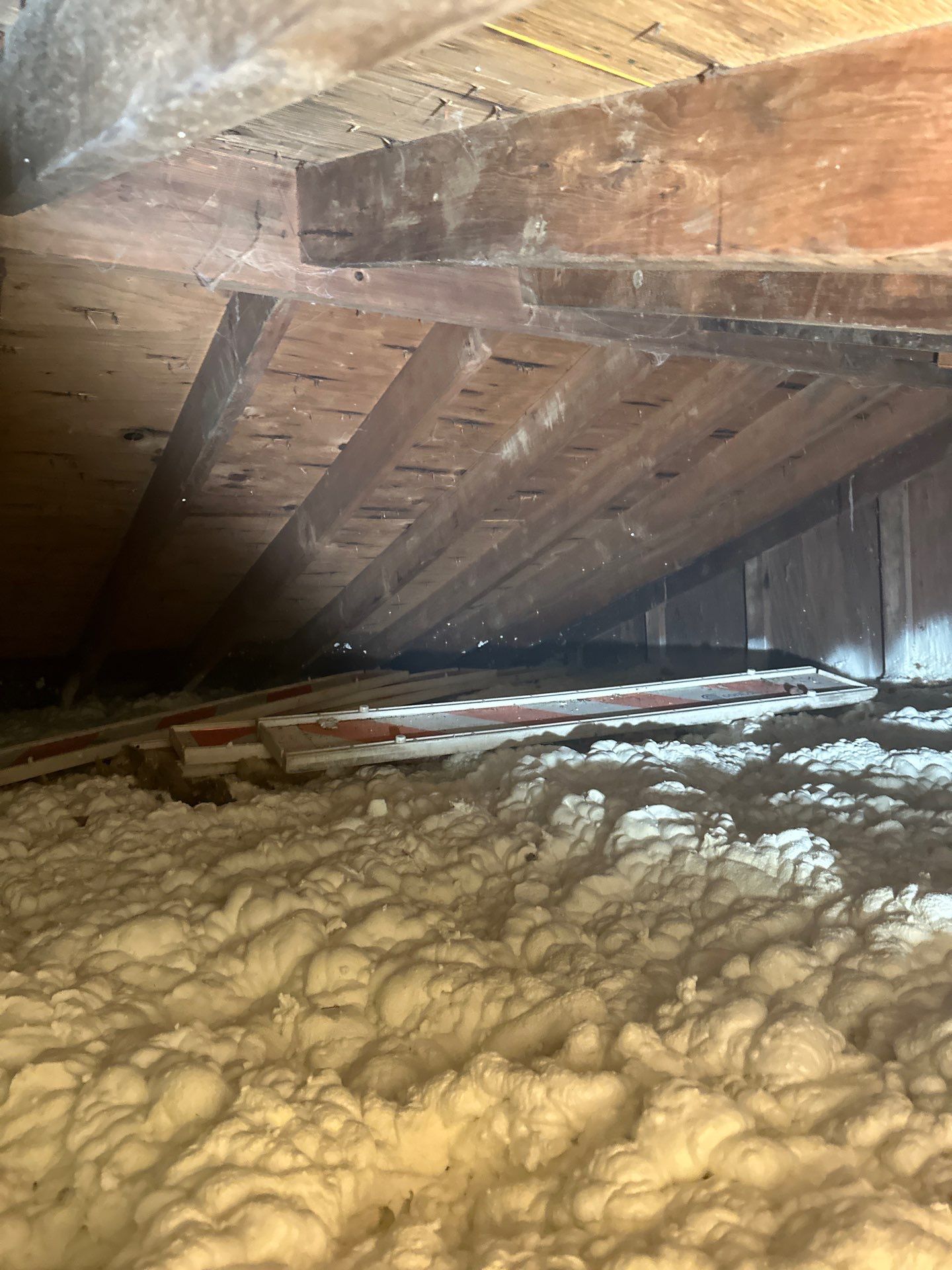 Basement Exterior Walls using Closed Cell Spray Foam by NYS Foam & Energy