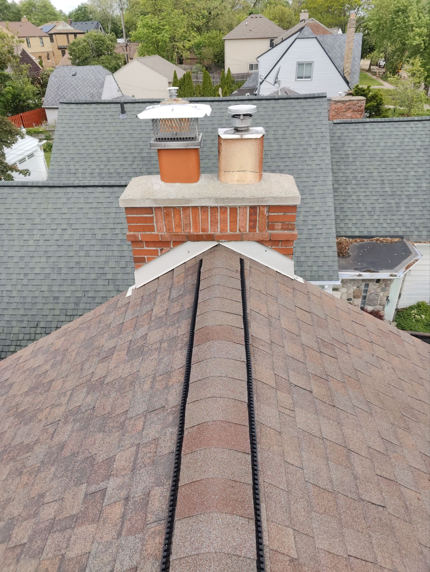 Roof Replacement using Owens Corning Desert Rose by 180 Contractors