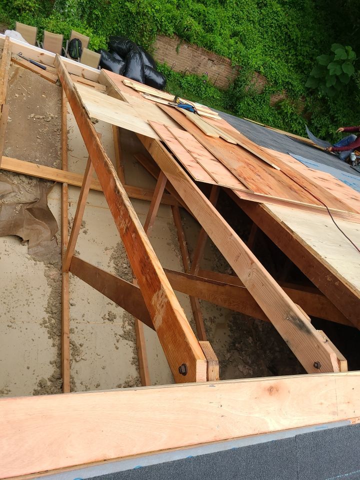 Springfield Tree Damage Restoration: CertainTeed Landmark Designer Shingles in Charcoal Black by RM Banning, Inc.