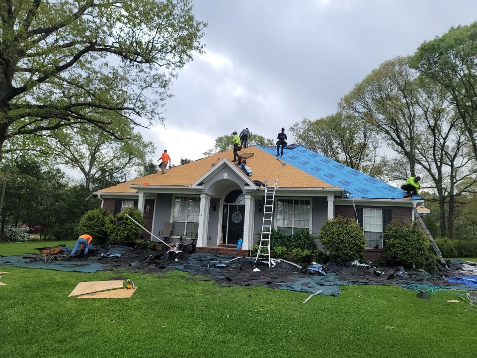 Residential Roofing Installation using Roof Replacement by American Roofing & Construction LLC
