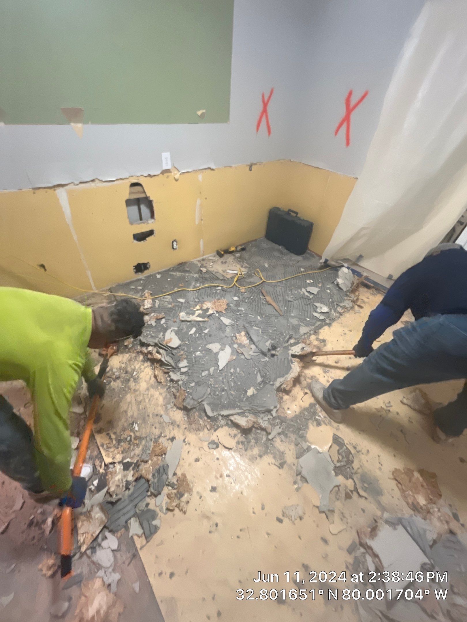 Mold Remediation, Friable Abatement, Non ACM Demo and Crawlspace by EAS Environmental, LLC.