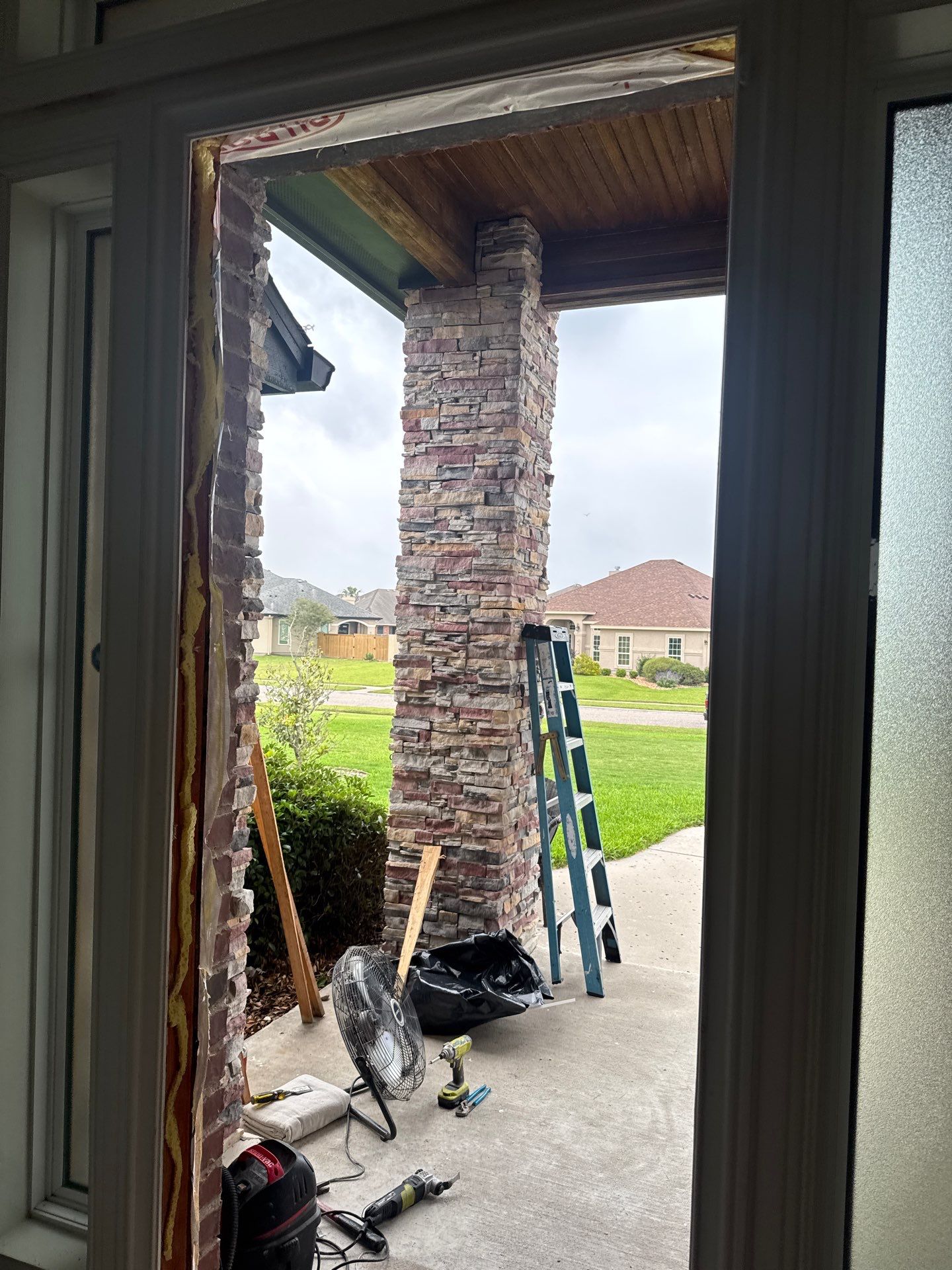Beautiful Custom Door by Bayfront Roofing and Construction