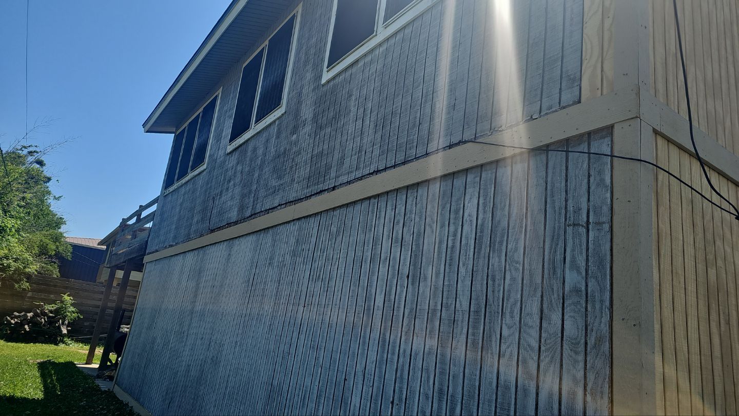 Residential Siding Replacement using James Hardie Siding by Galvan Roofing and Construction
