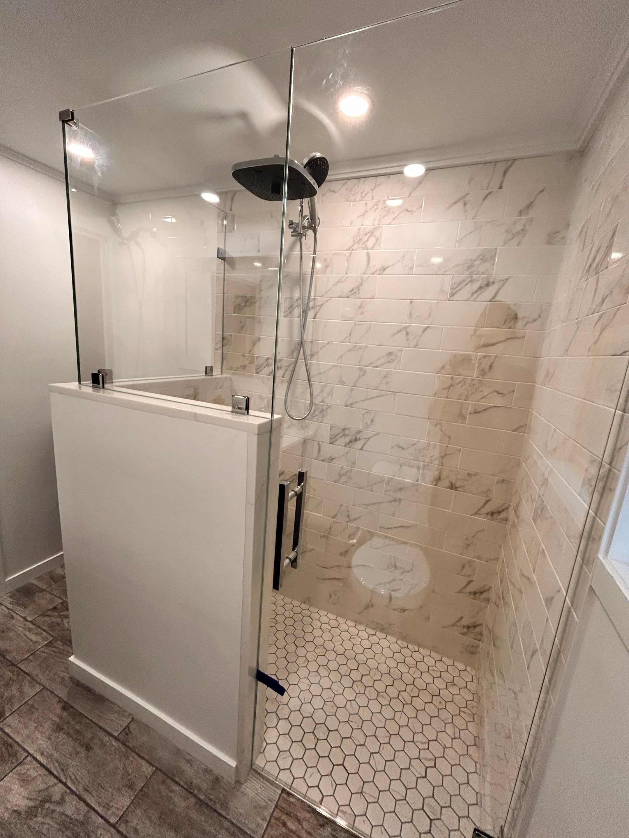 Frameless Shower Enclosure by Cheshire Glass Company