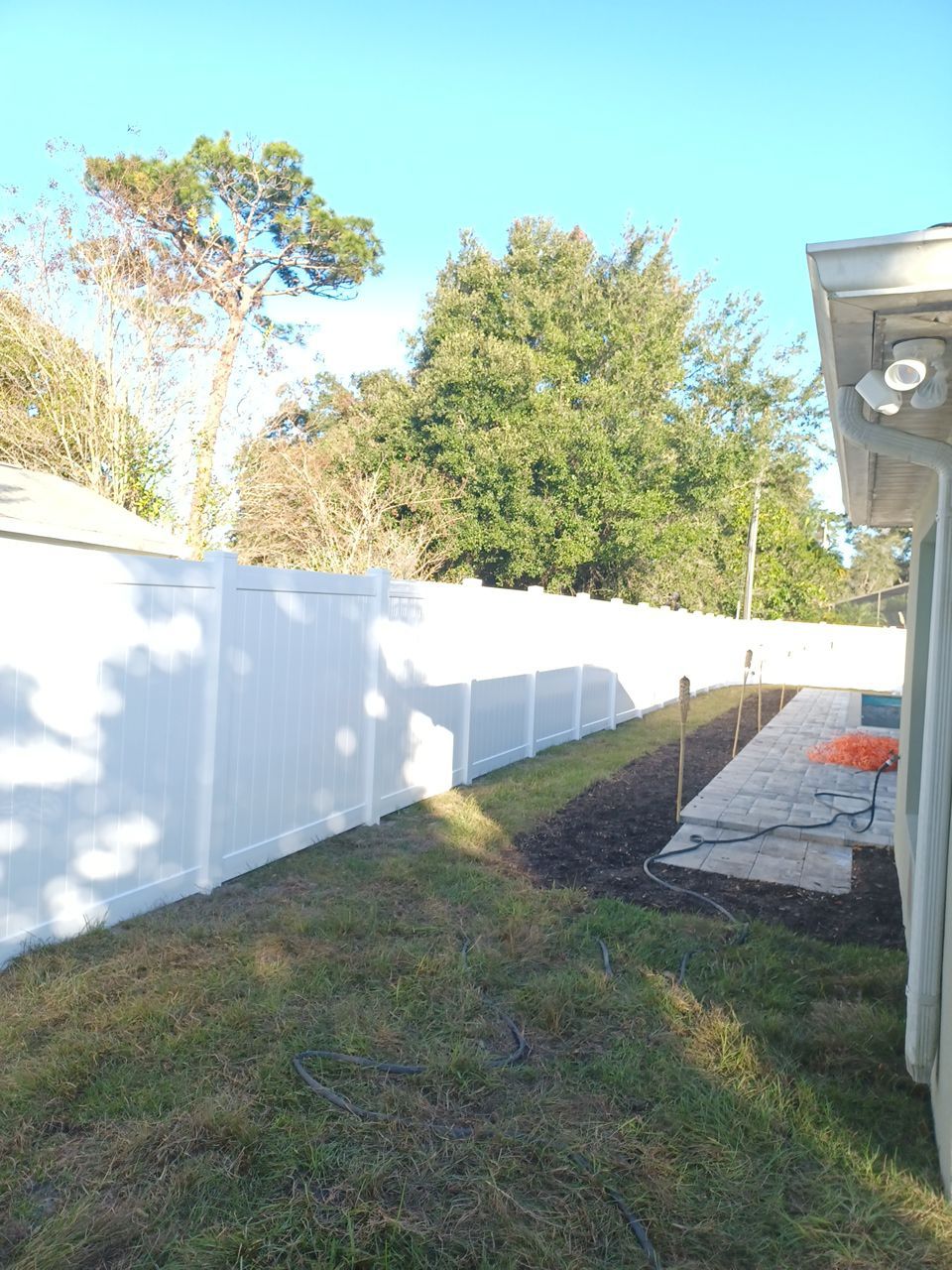 Venice, FL 6 ft. Tall White Vinyl Privacy Fence  by Asap fence and gates, LLC