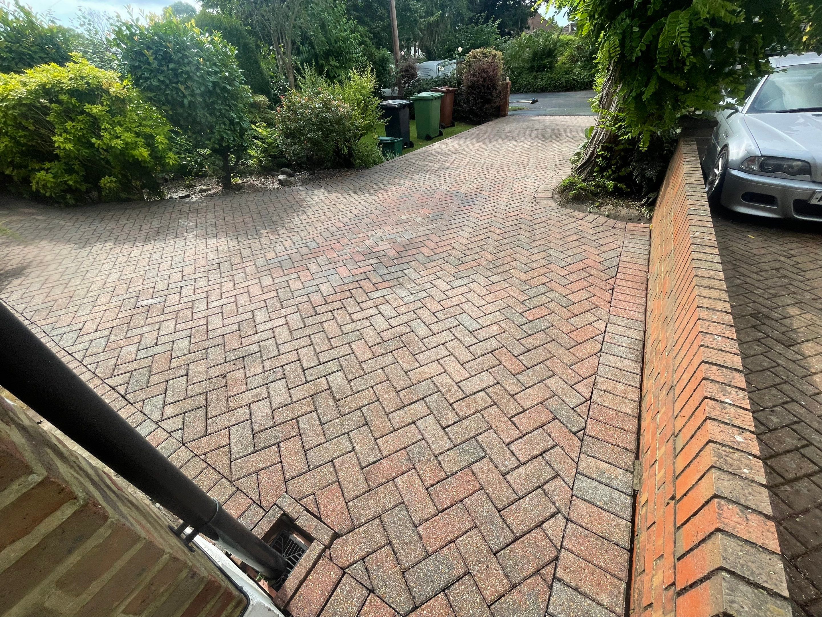 Roof and Driveway Clean using Honda 15lpm Low Pressure Washing Machine by Ges Exterior Cleaning ltd