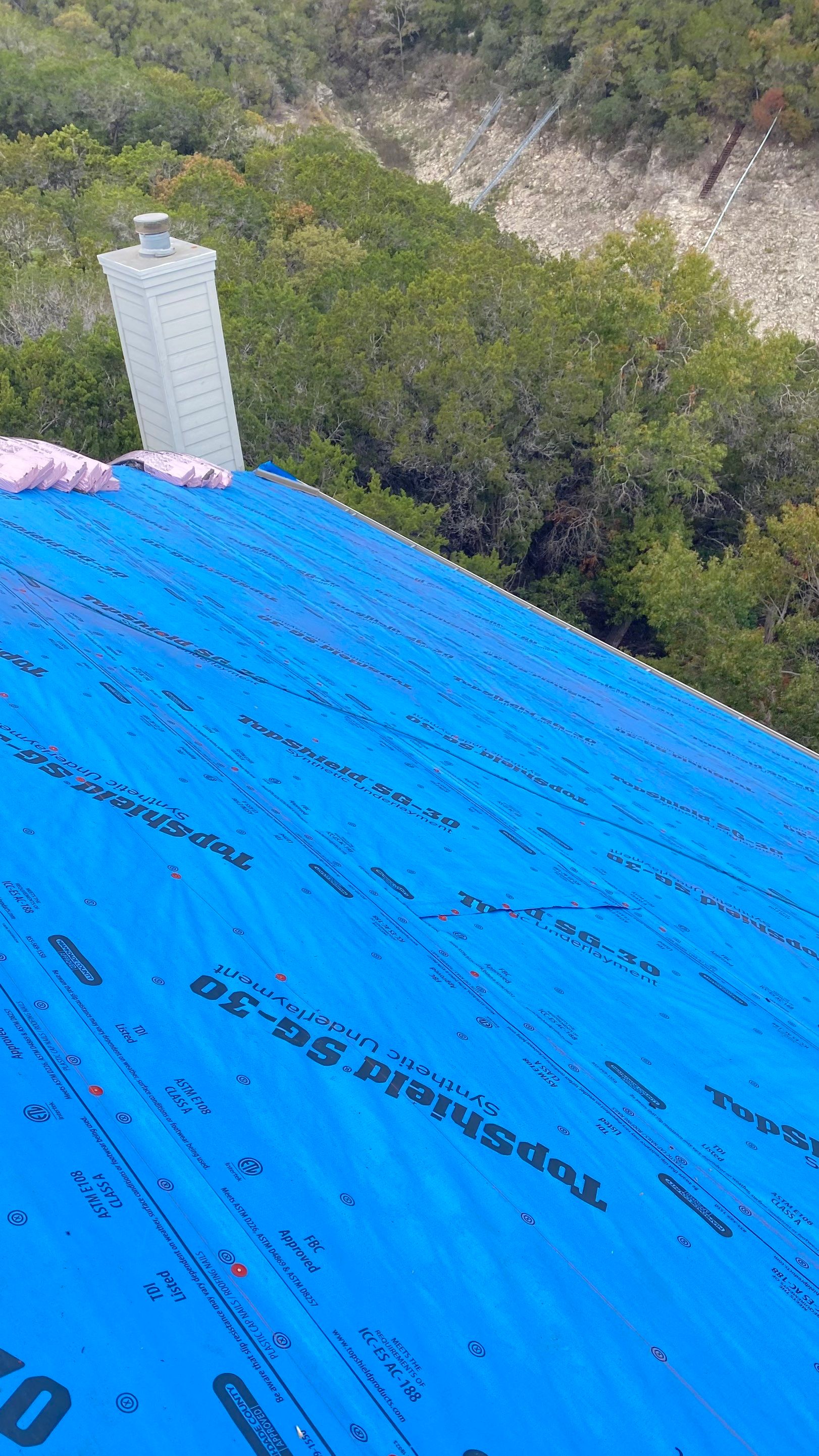 Residential Roof Replacement using Owens Corning 30 year Architectural Shingles by Premier Roofing and Contracting