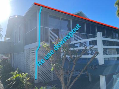Repair Downspouts and 6-K Style Gutters in Longboat Key FL