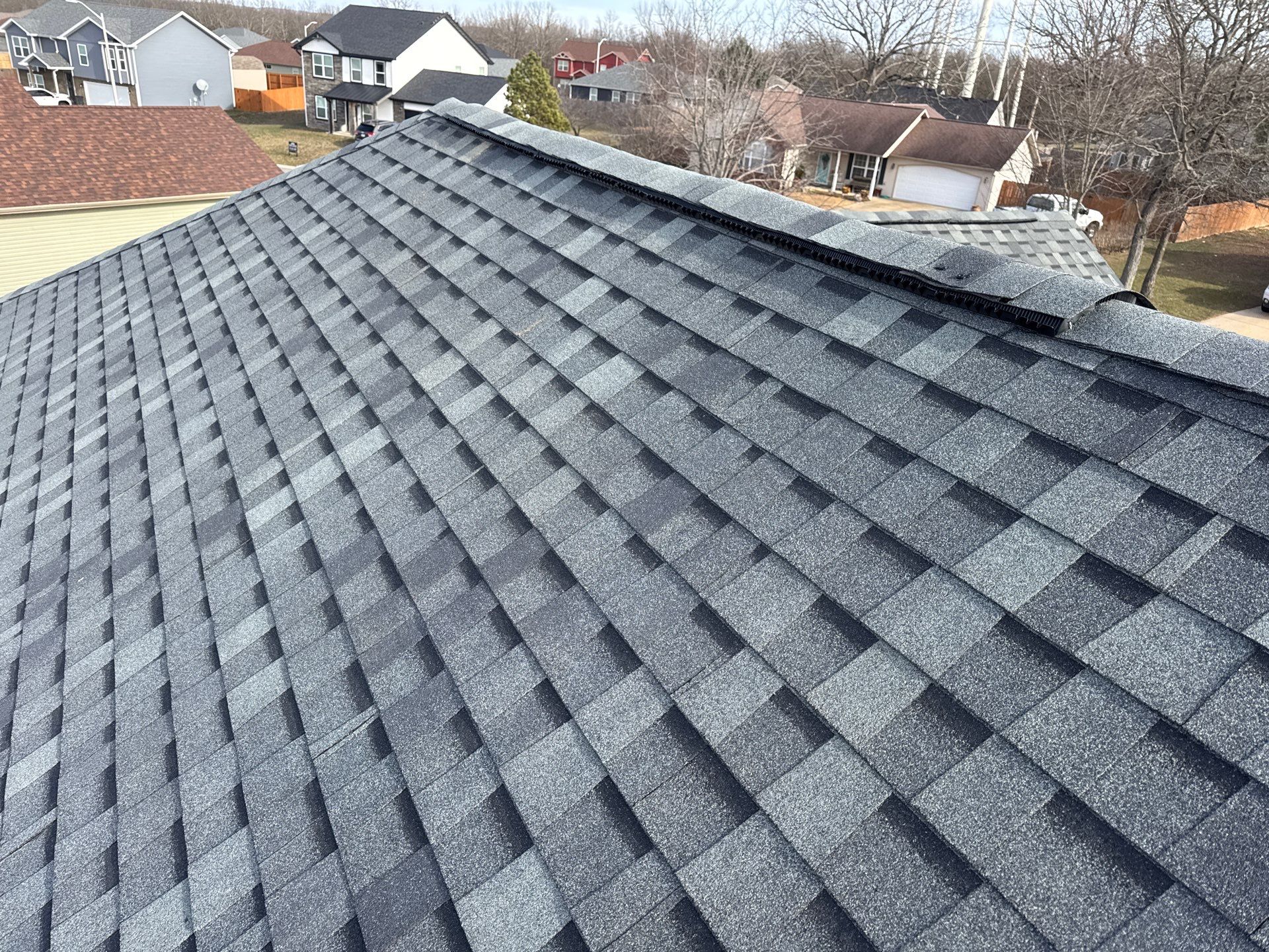 Residential Roofing Replacement - Atlas Pinnacle Pristine Architectural Shingle - Color Hearthstone  by Titan Commercial & Residential Roofing 