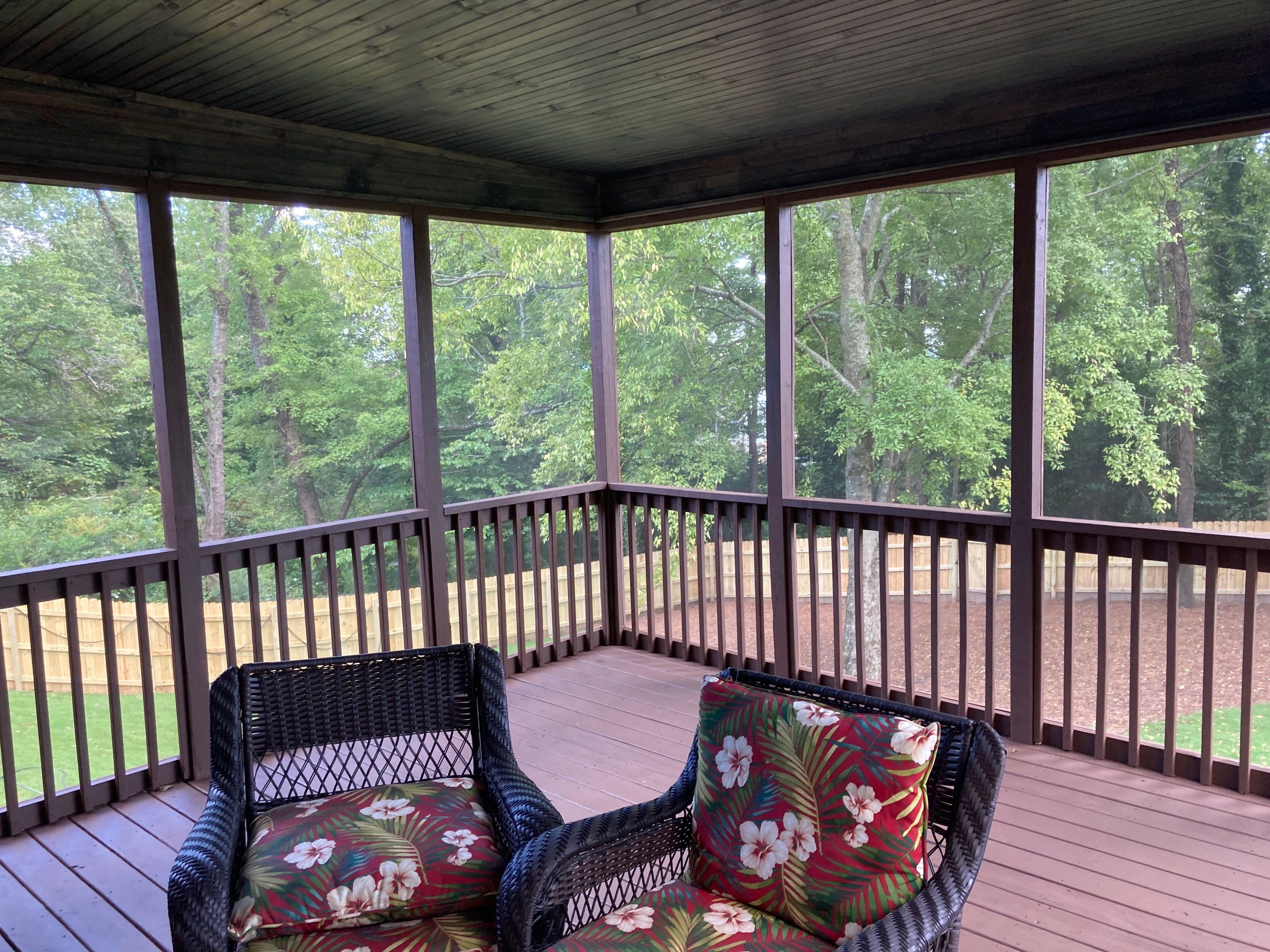 Camero Lane - Screened Porch by Pillar and Pine