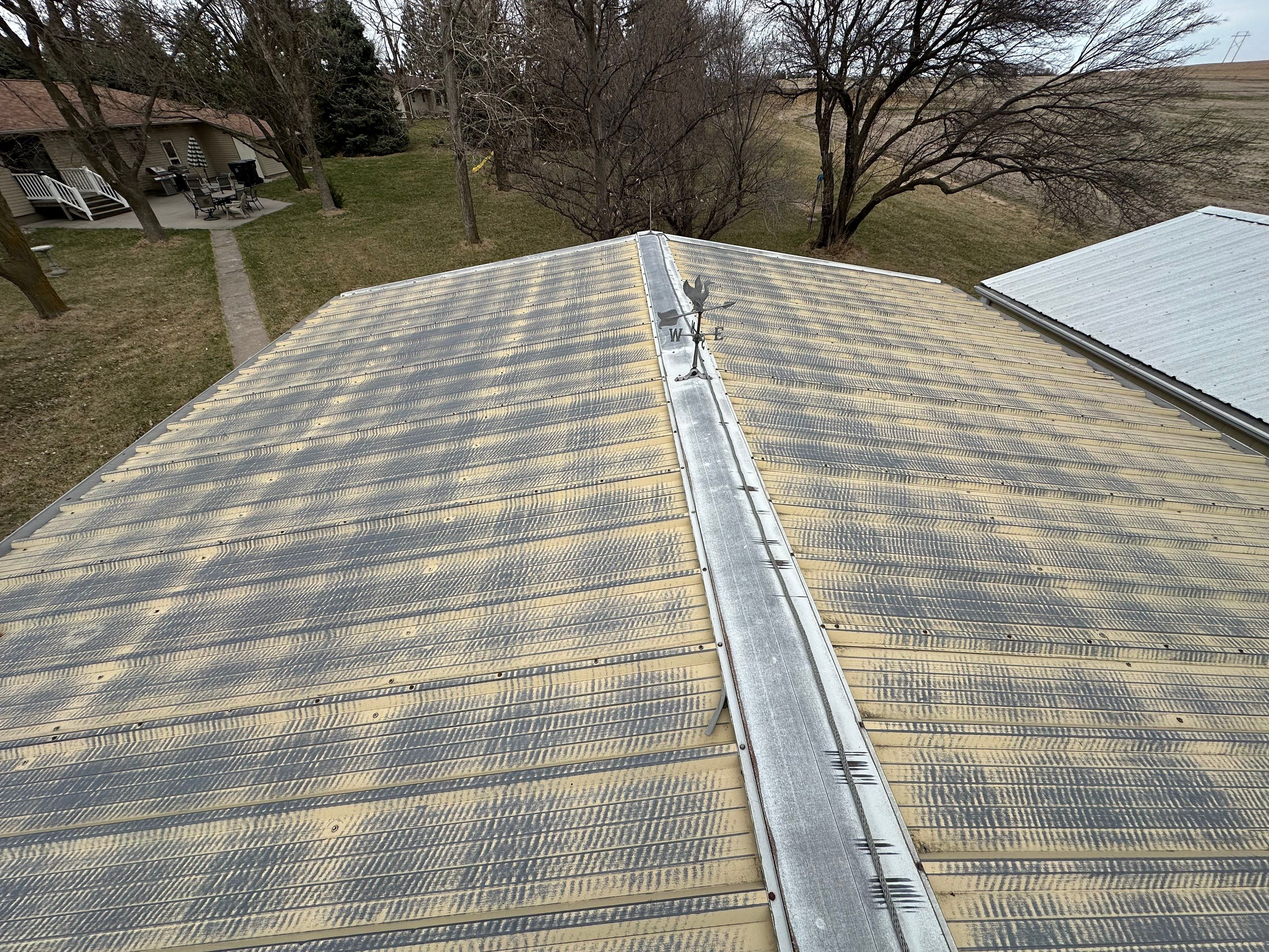 Metal Roof Coating – Weston, Nebraska by Tillotson Enterprises