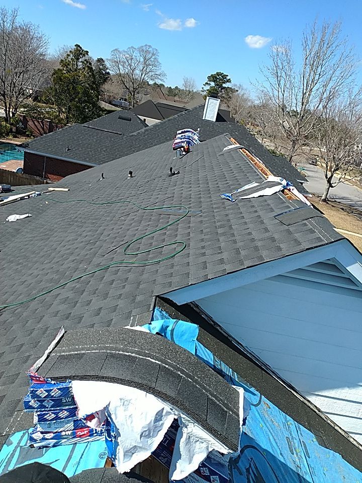 Residential Roofing Installation using Roof Replacement by American Roofing & Construction LLC