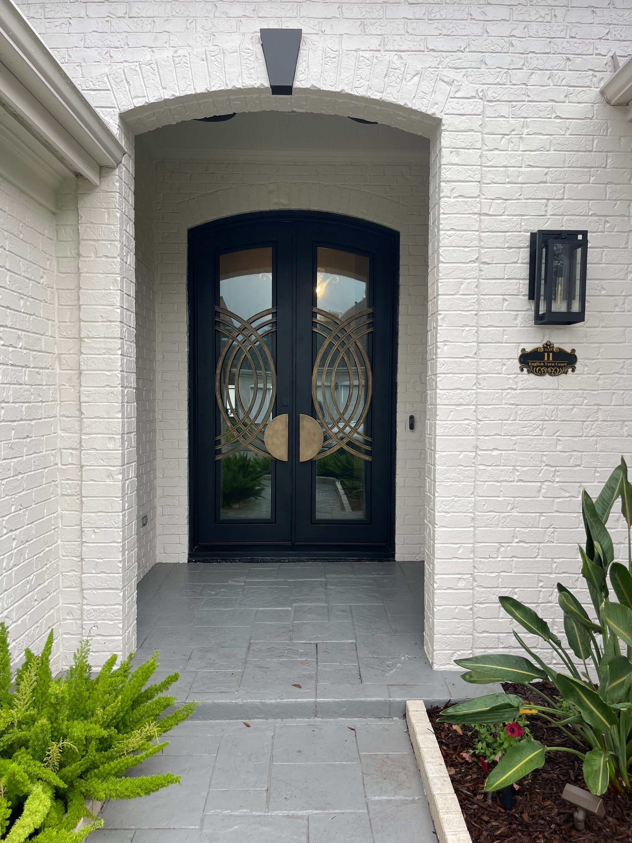 Designed to be more than an entry. by Solara Custom Living
