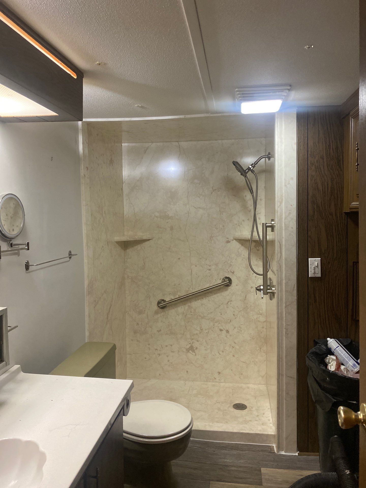 Tub to Walk in Shower in Luling by Lane Lauritsen - The Hill Country, Texas
