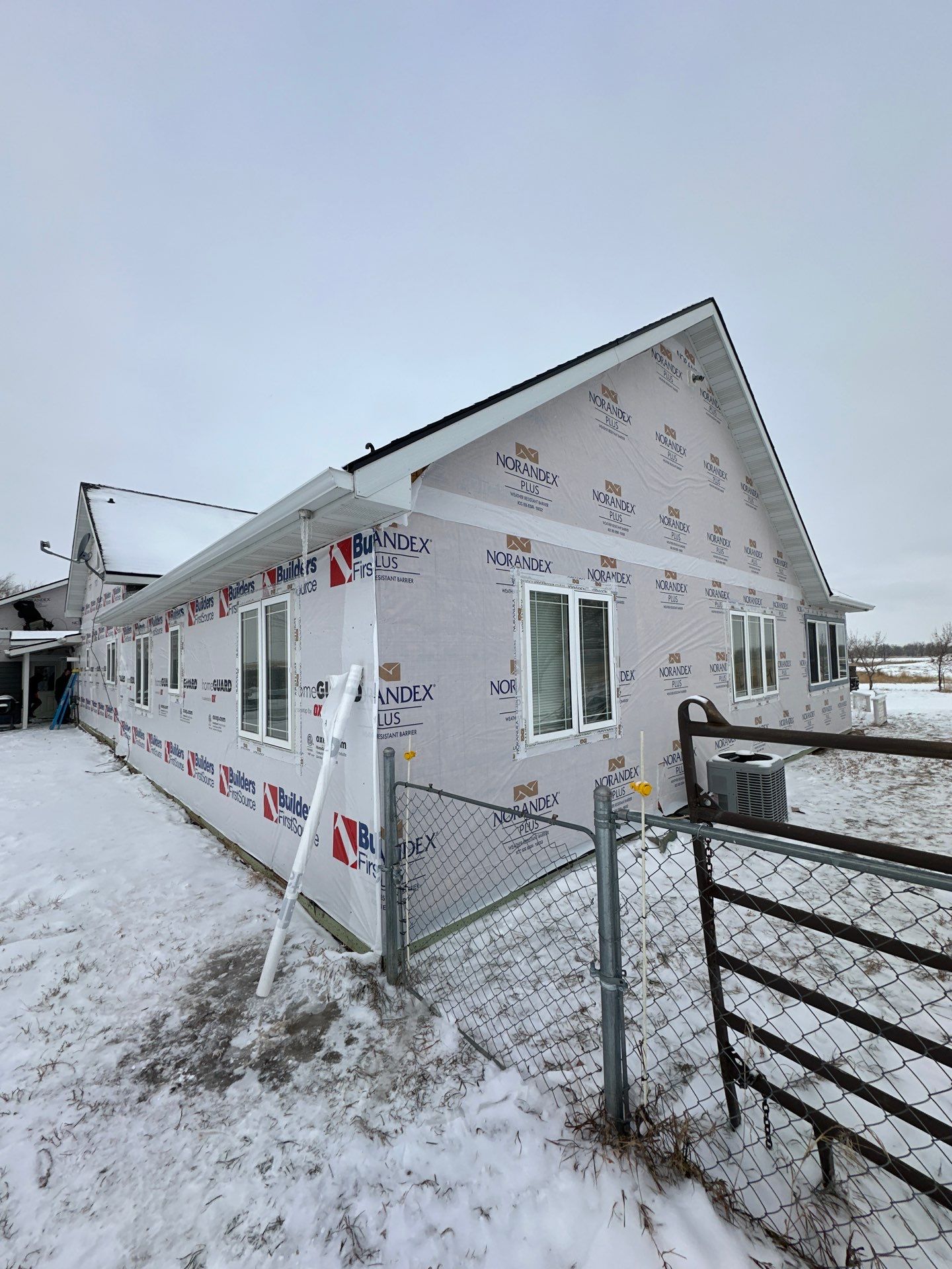 Residential Siding Replacement Project in Chinook, MT by swagg construction