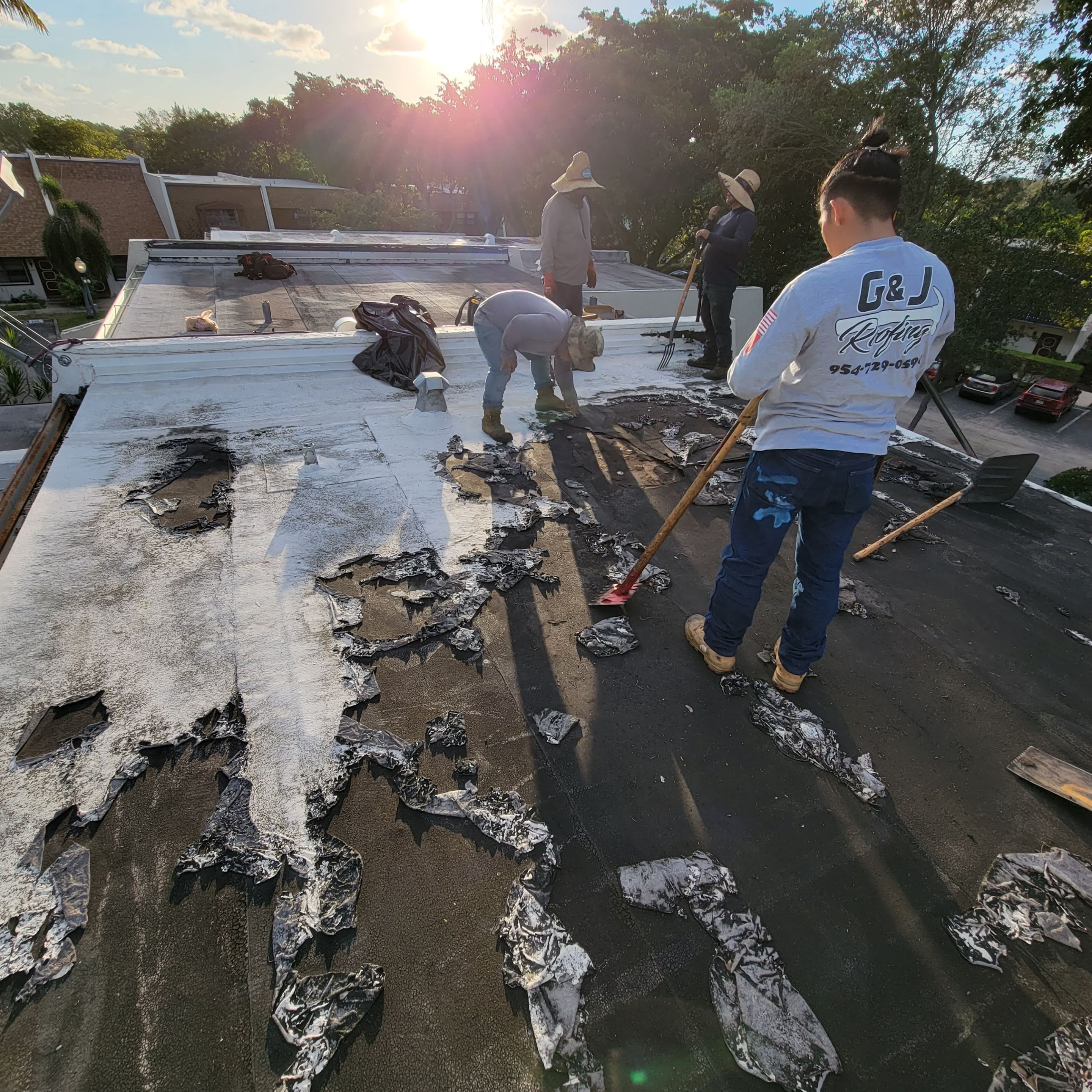 Scott St., Hollywood, FL by G&J Roofing 